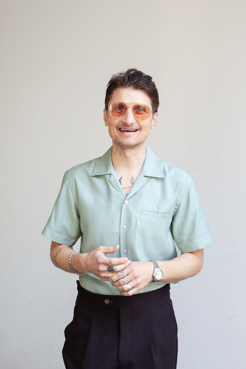 Ante - Rayon - Kortærmet - Mint