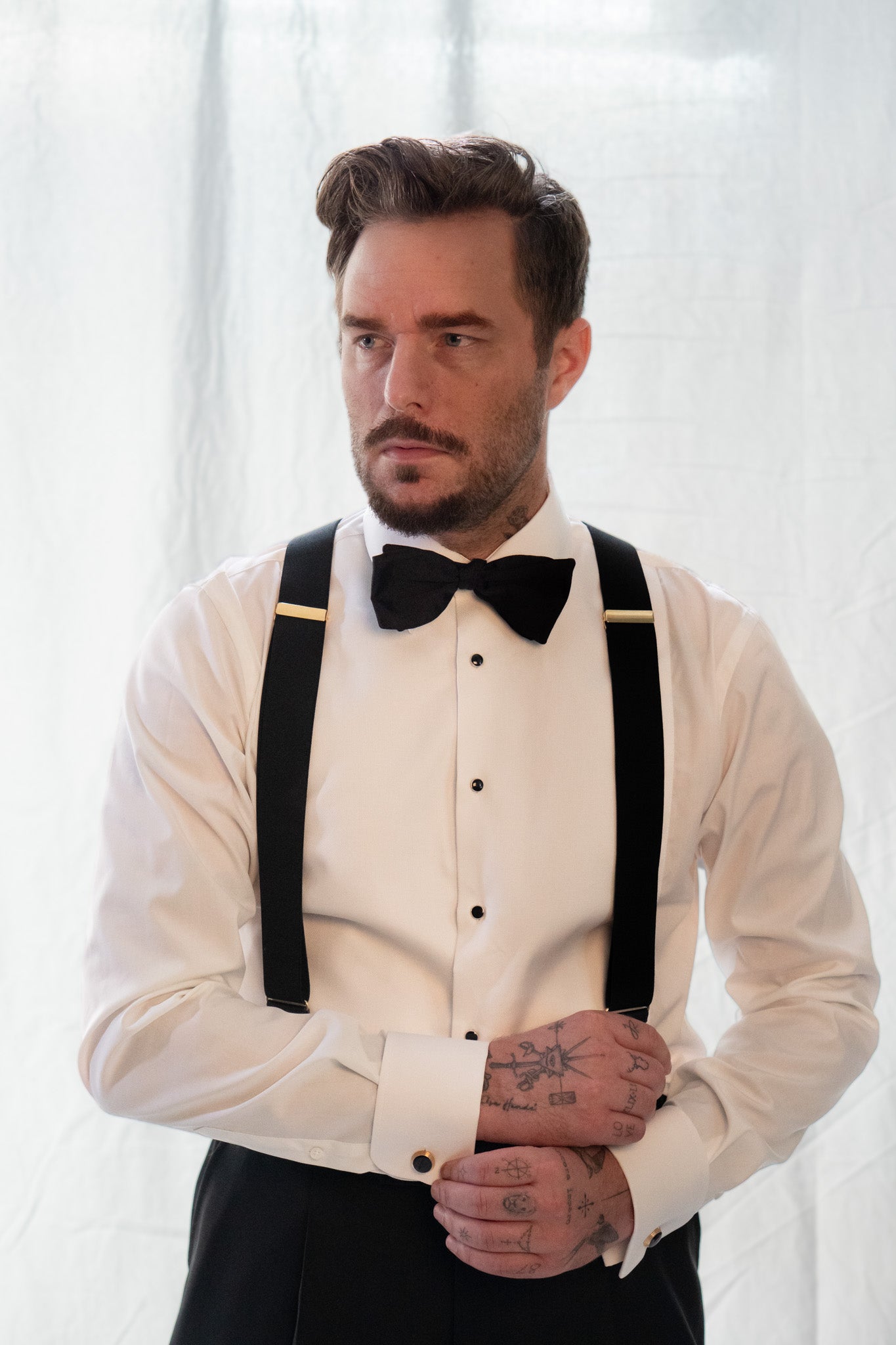 Ante - Poplin - Cutaway collar - French Cuff - Tuxedo