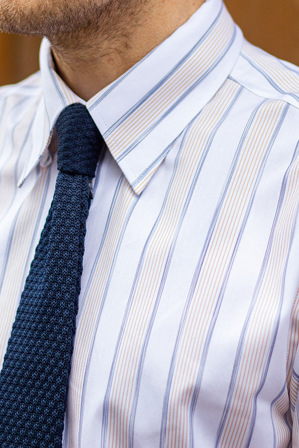 Ante - Klassisk Krave - Gul Multi Strib