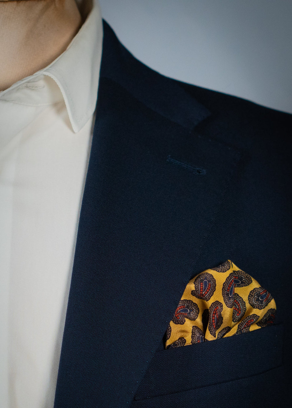 Bandana - Silke - Gul Paisley