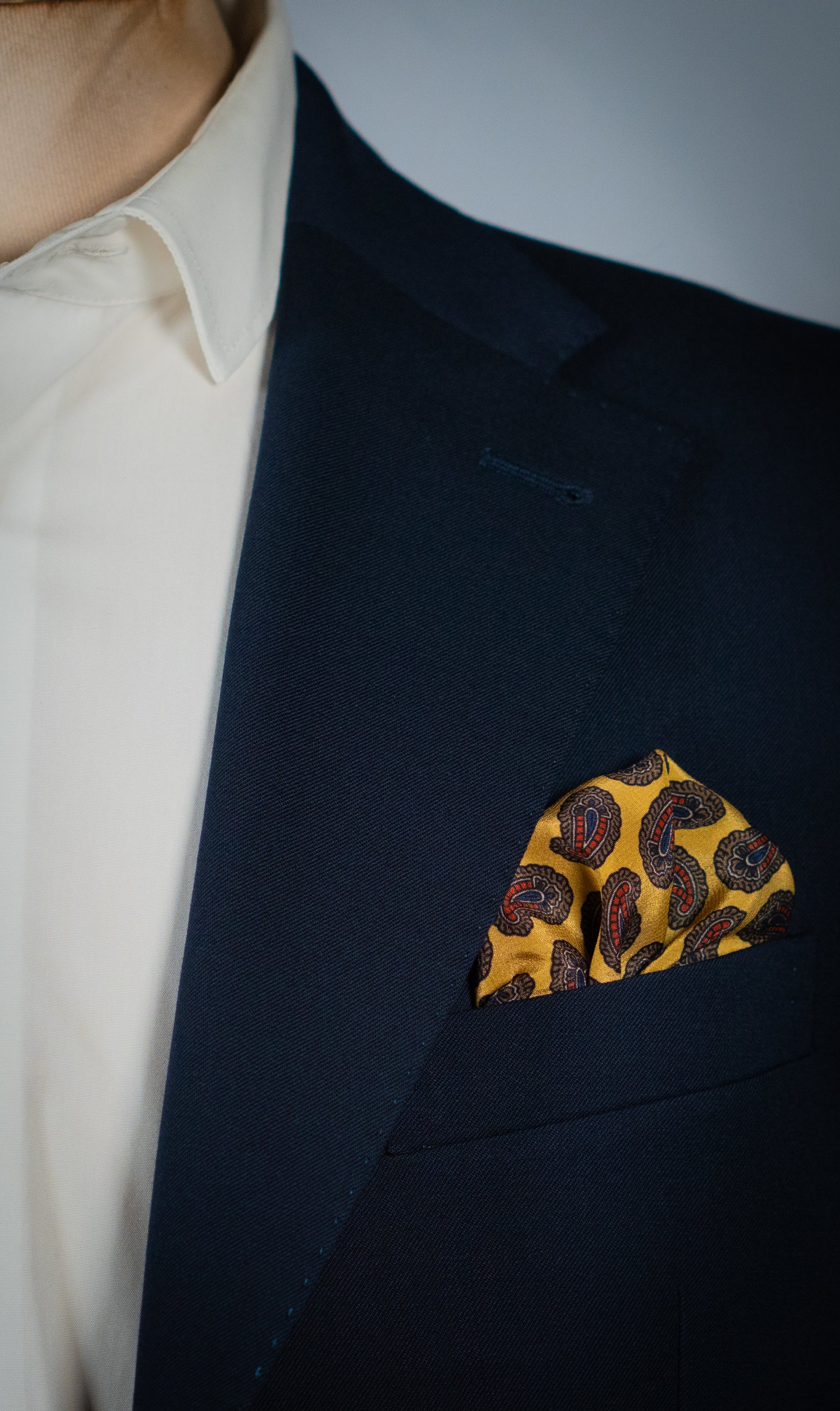 Bandana - Silke - Gul Paisley