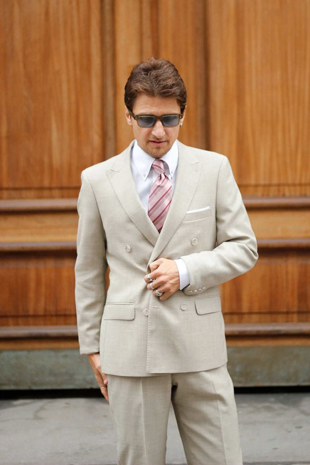 Don - Wool/Linen - Sand