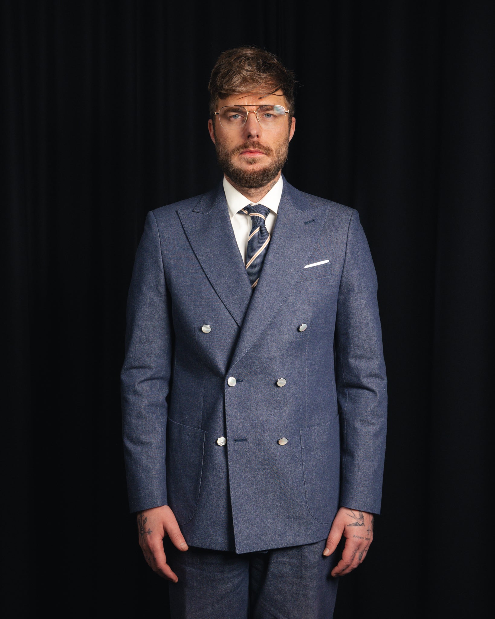 Donny - Drapers - Denim - MOD x KRISTIAN HAAGEN