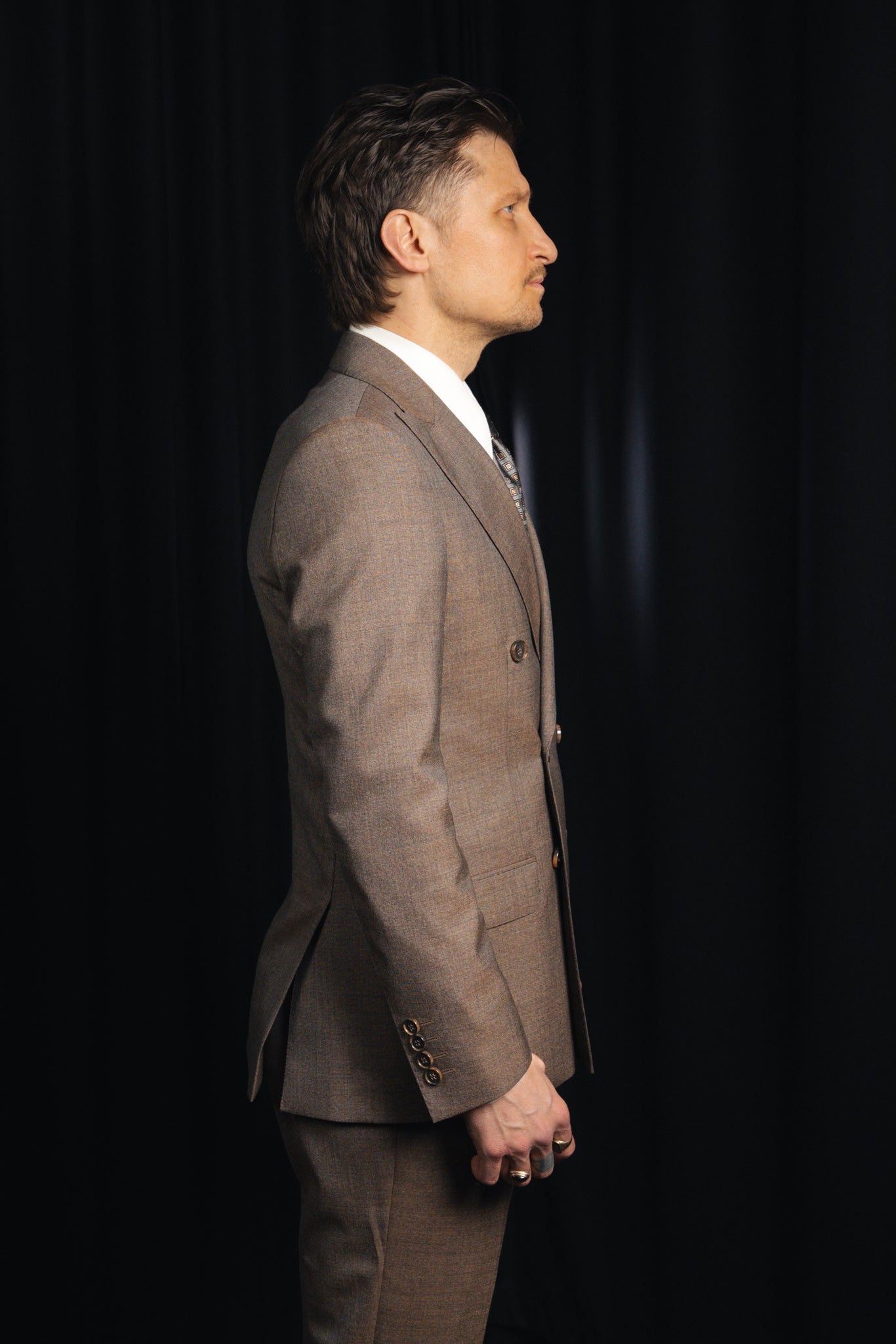 Donny - Wool - VBC - Brown Melange