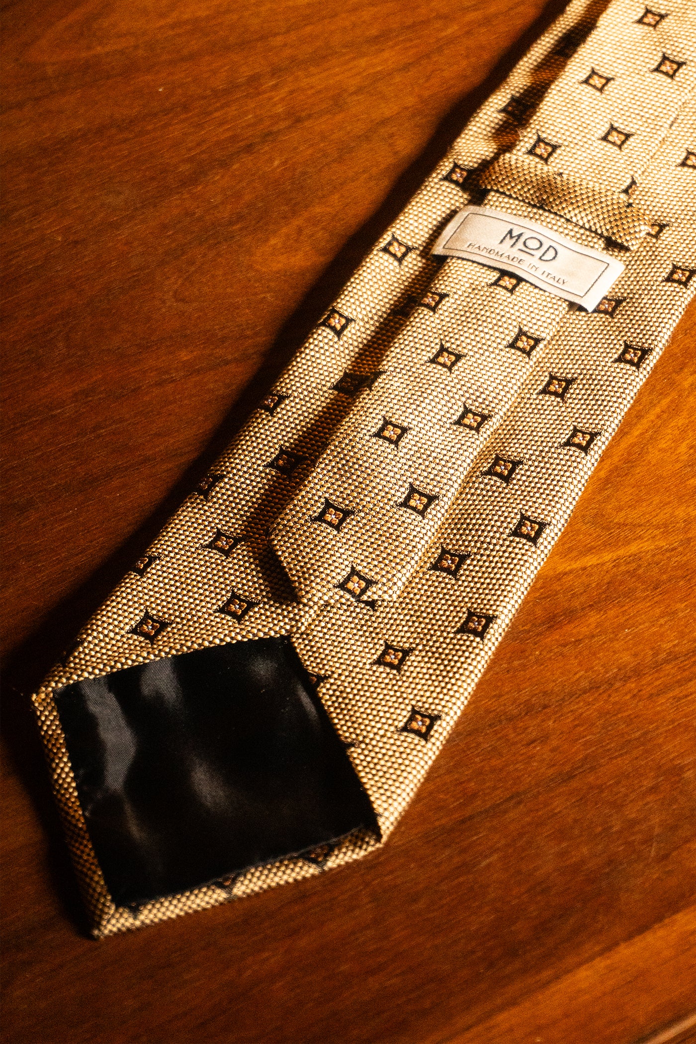 Tie - Silk - Pink 50's