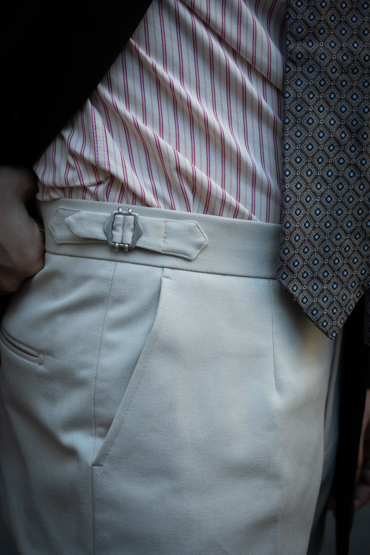 Jack - Bomuld - Twill - Sidogras - Creme