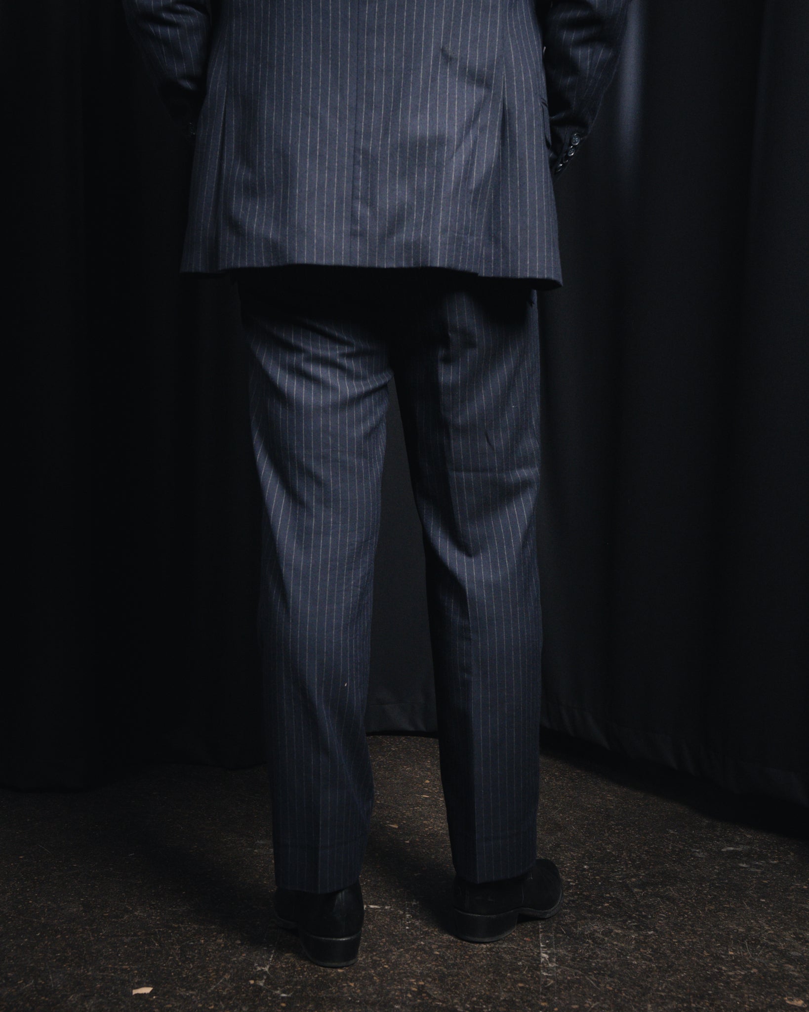 Jack - Uld - VBC - Navy Pinstripe Flannel