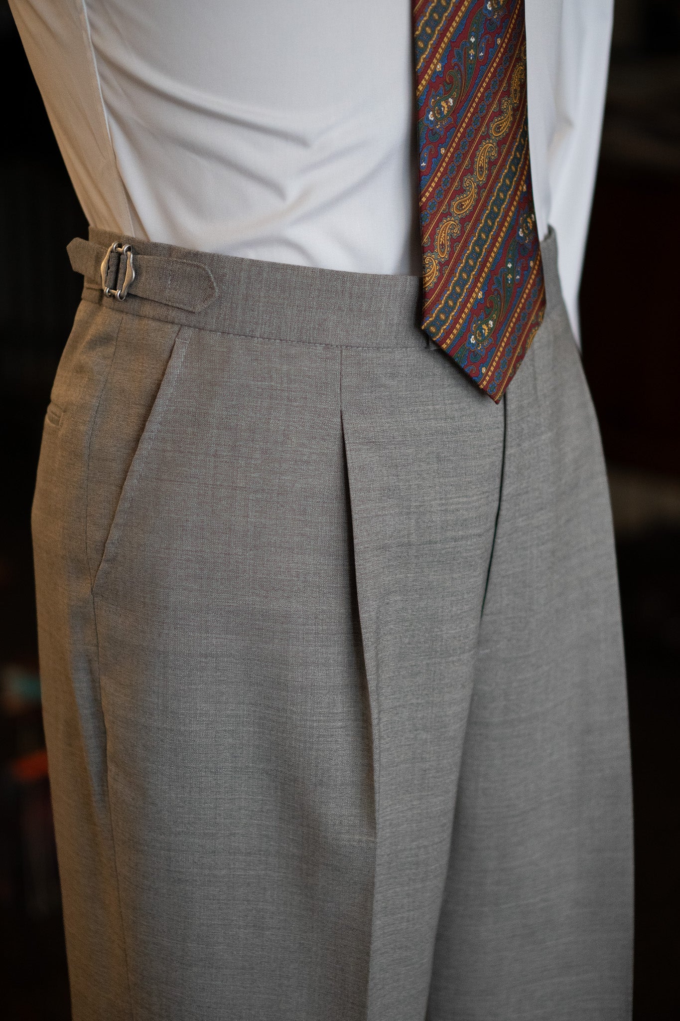 The Classic – Enkeltradet - Regular Fit - Sand Melange