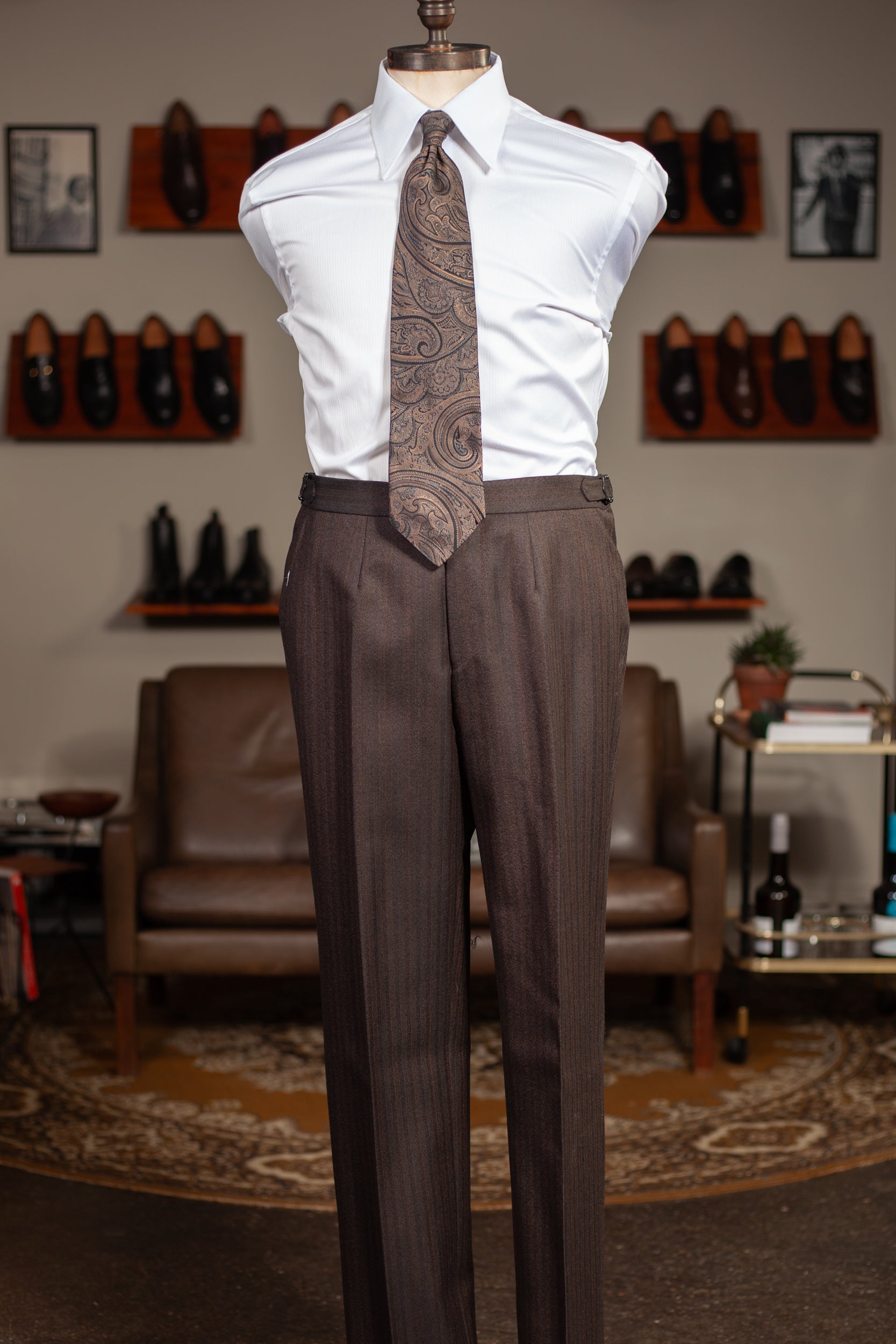 Suit - Wool - Standeven - Brown heritage