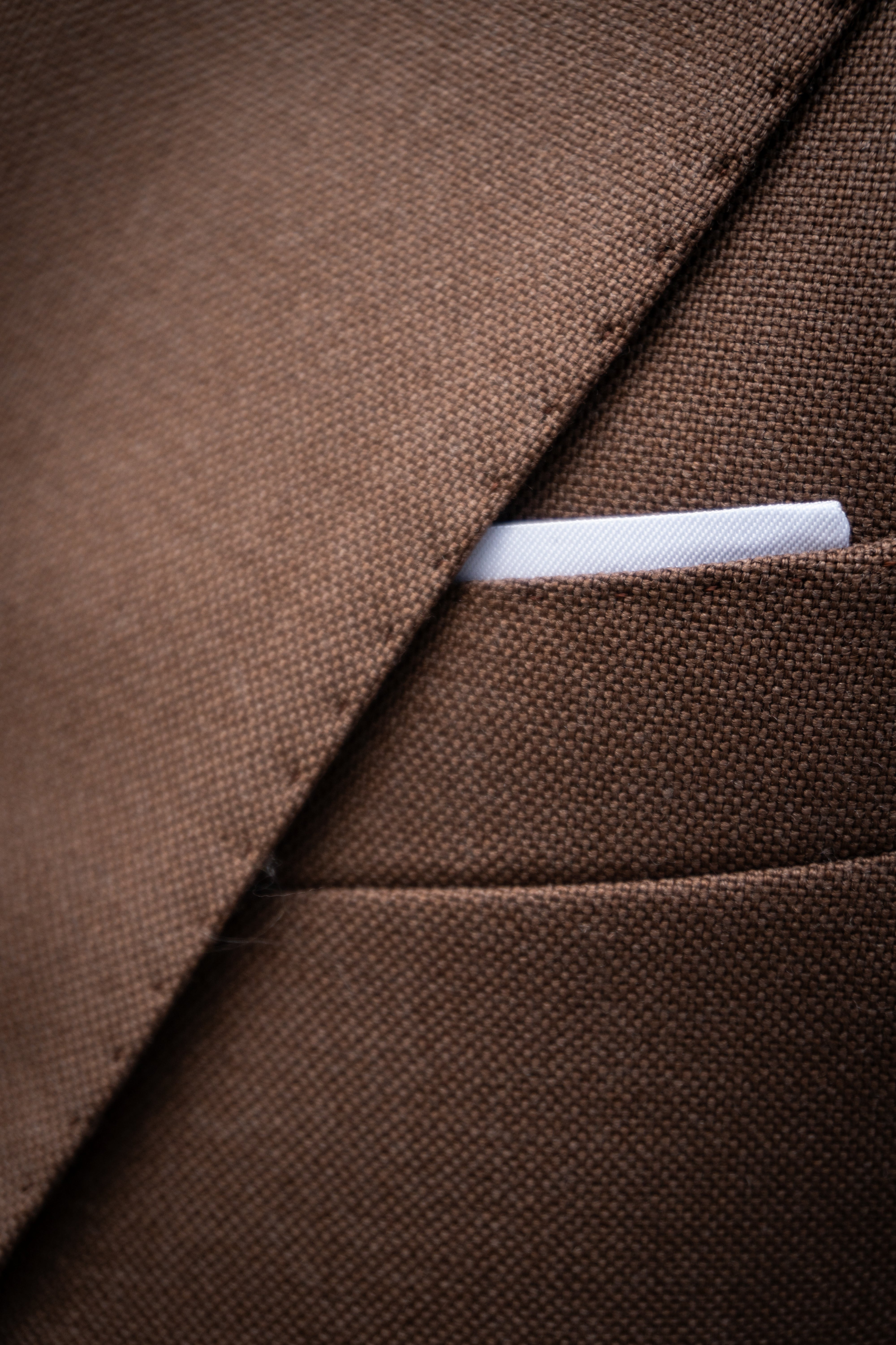 Suit – Double Breasted - 4ply Wool – Rogna - Camel