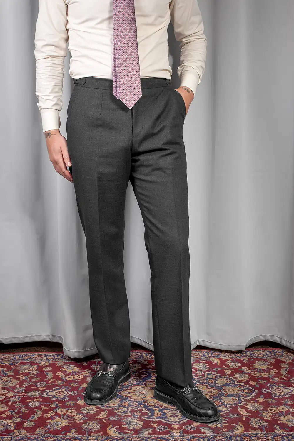 Jack - 4ply Uld - Rogna - Grå