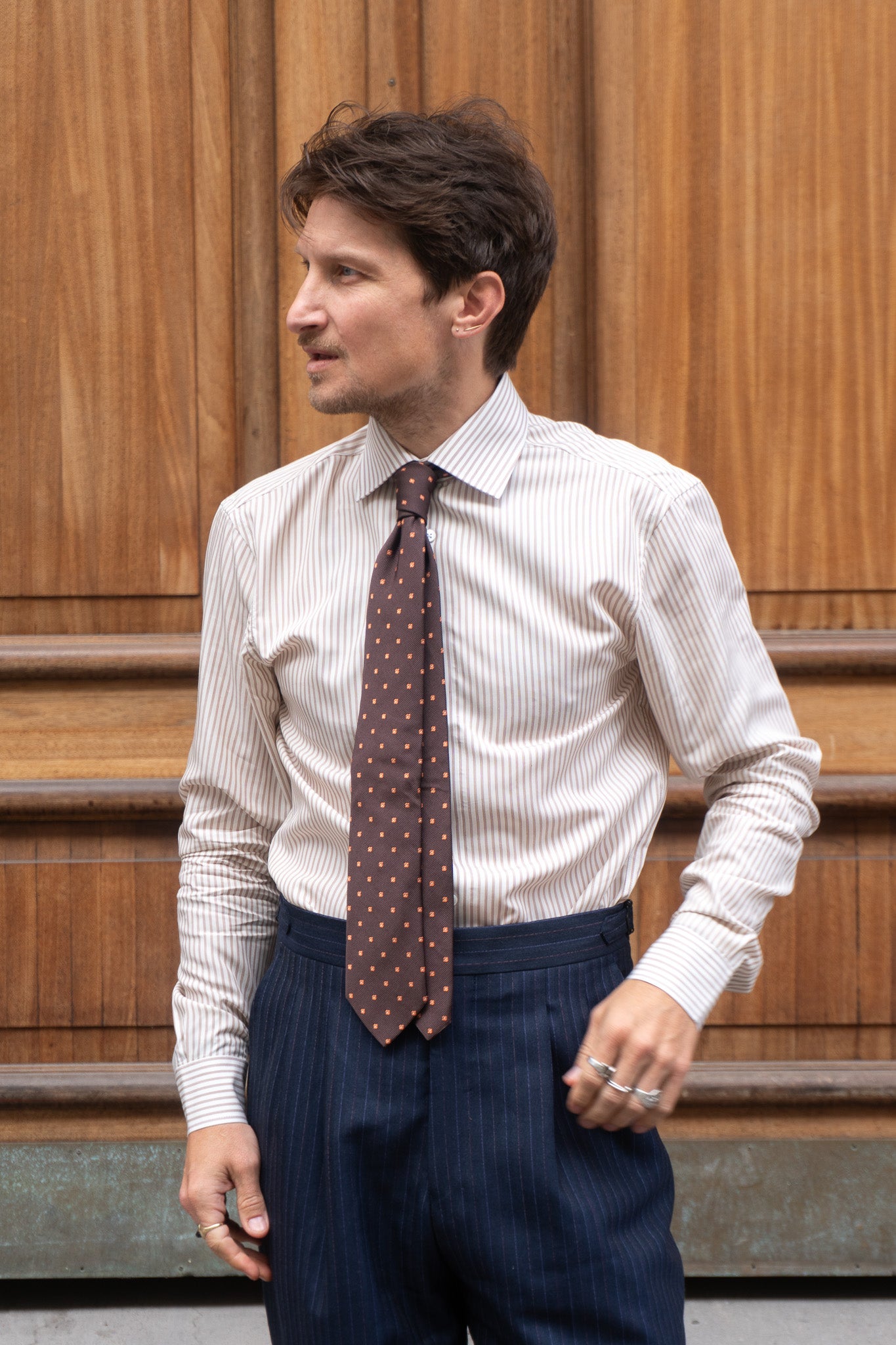 Ante - Poplin - Cutaway - Sennep strip