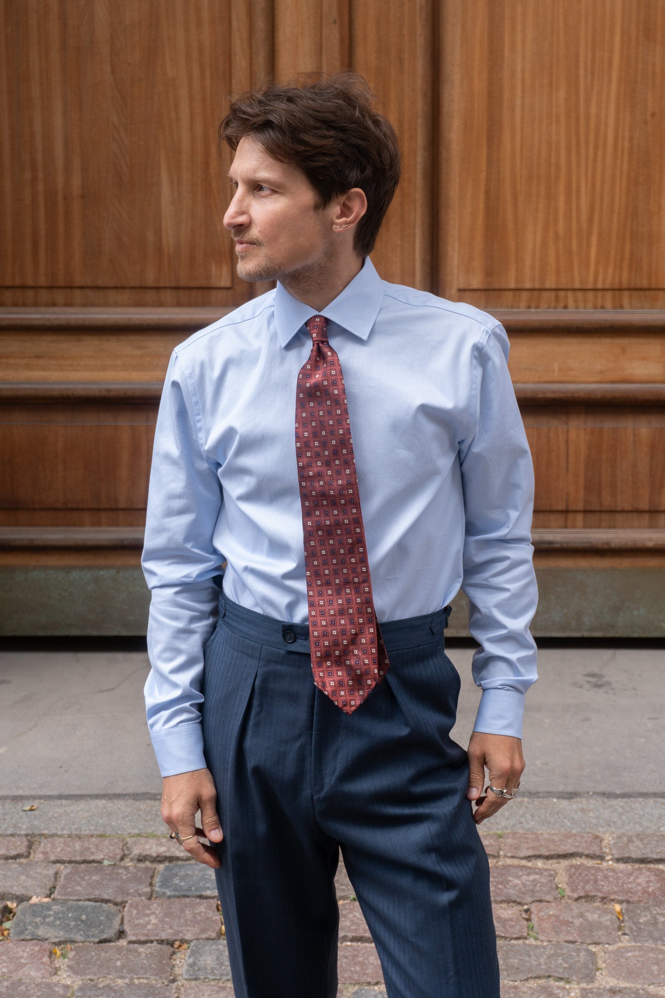 Ante - Cutaway Krave - Lyseblå Struktur