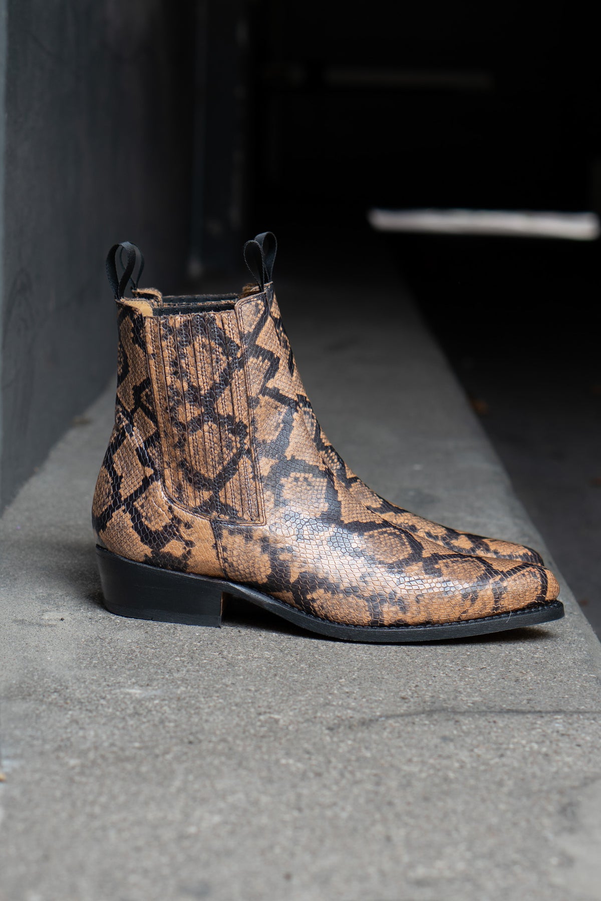 Boot - The Beatle boot - Leather - Black