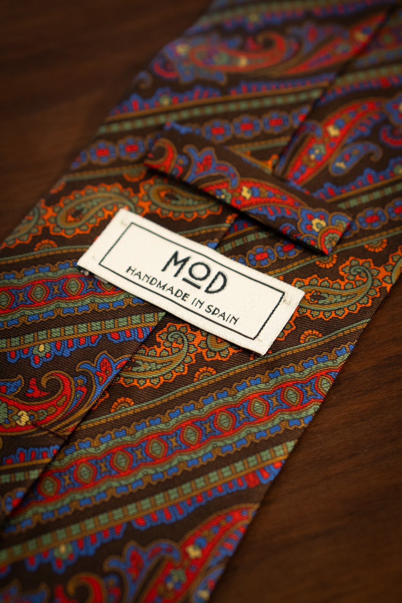 Tie - Silk - Navy striped - Italian