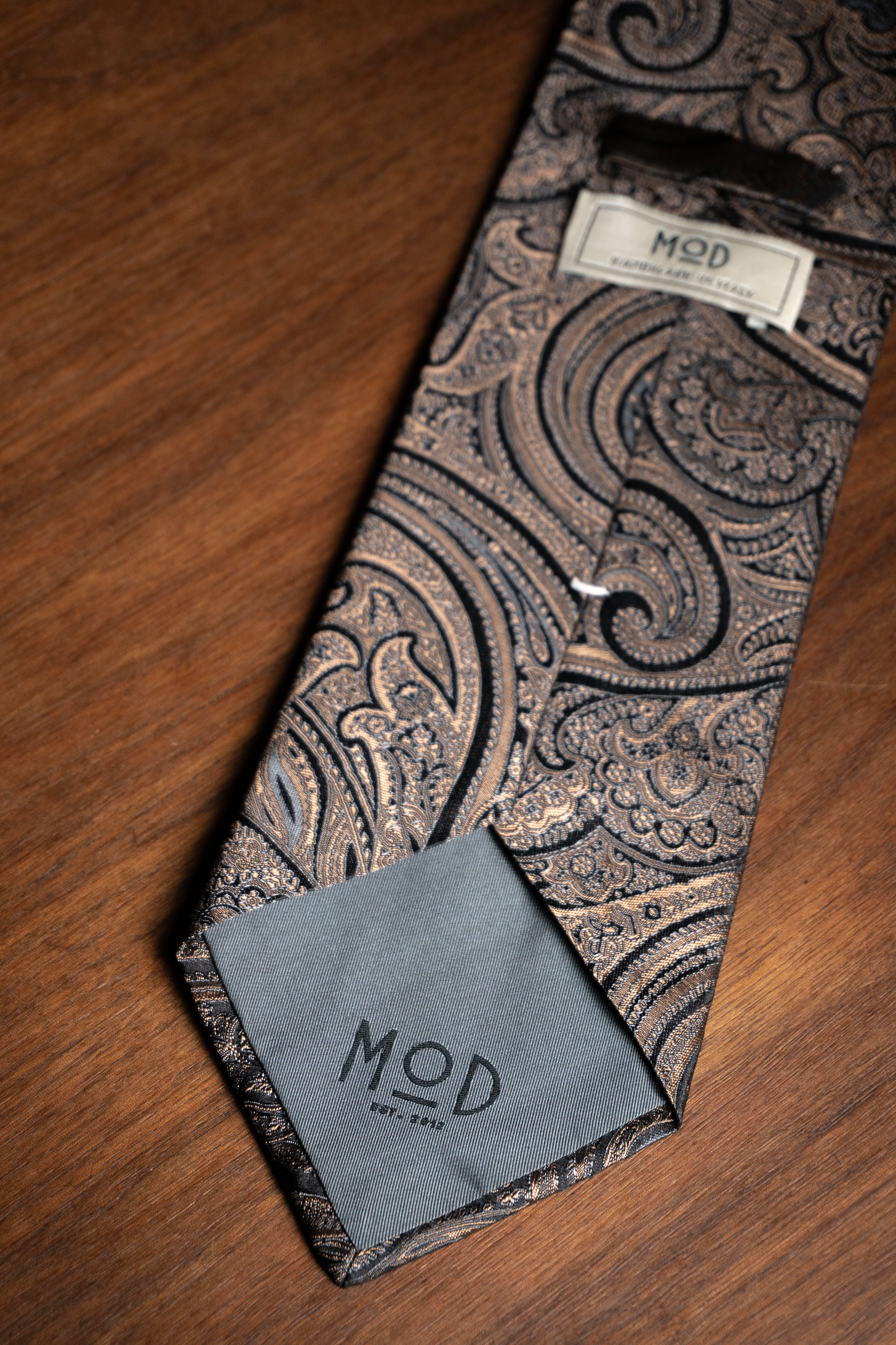 Tie - Silk - Pink 50's