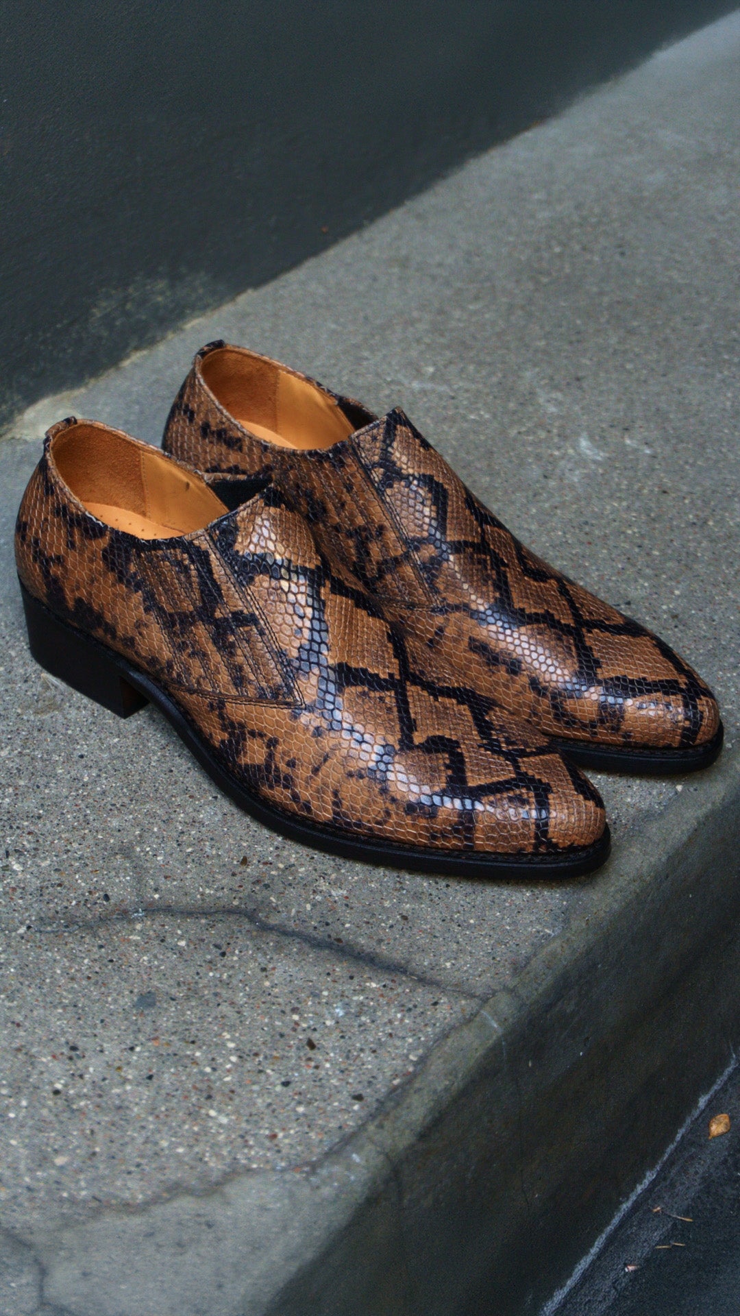 Snakeskin - Ankle Boot - Sample
