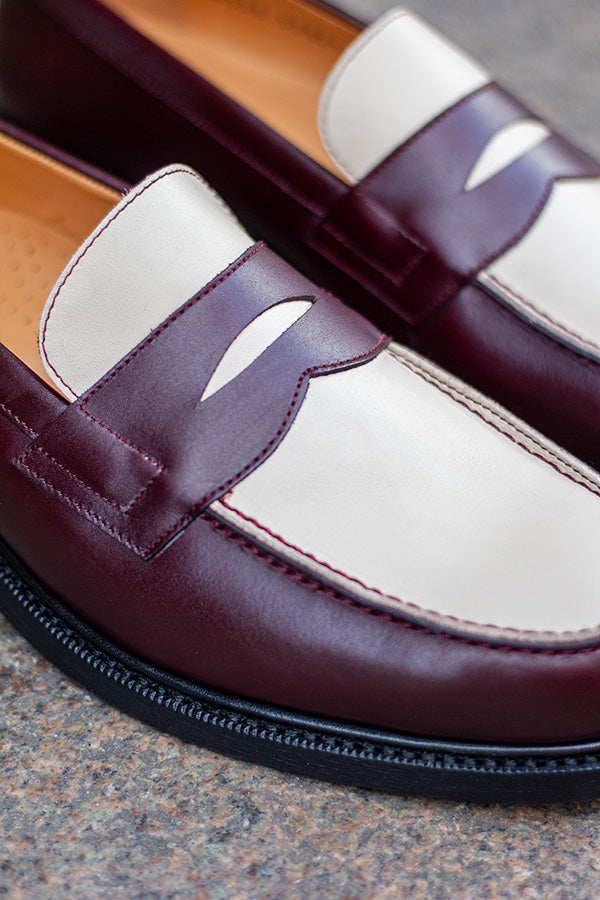 Loafer - The Penny - Læder - Two Tone