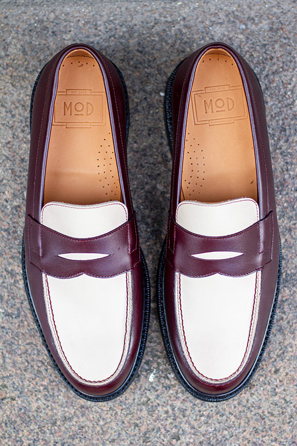 Loafer - The Penny - Læder - Two Tone