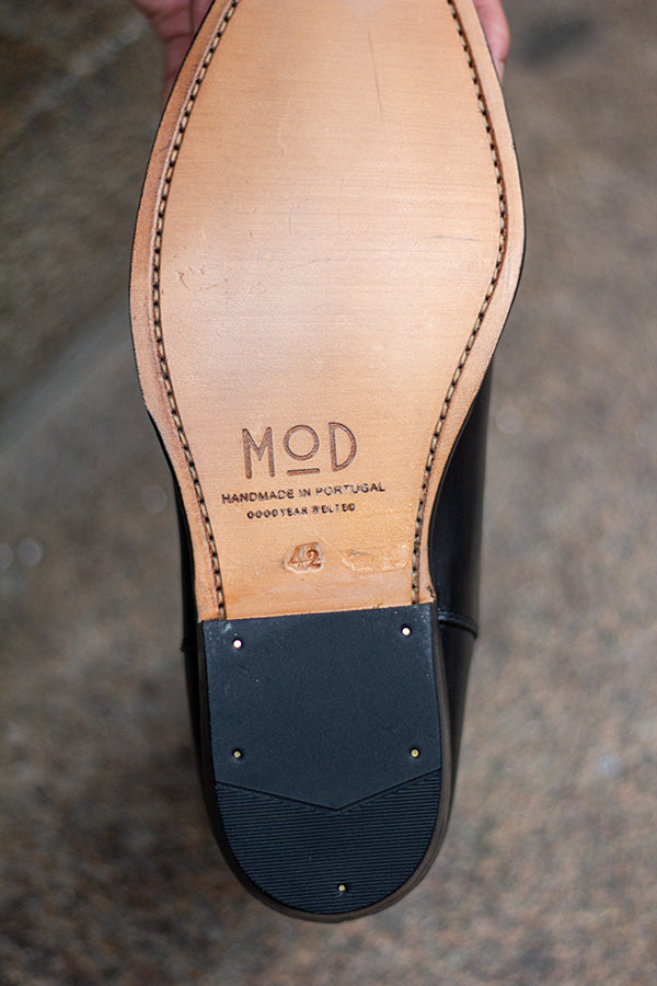 Støvle - The Beatle boot - Læder - Sort