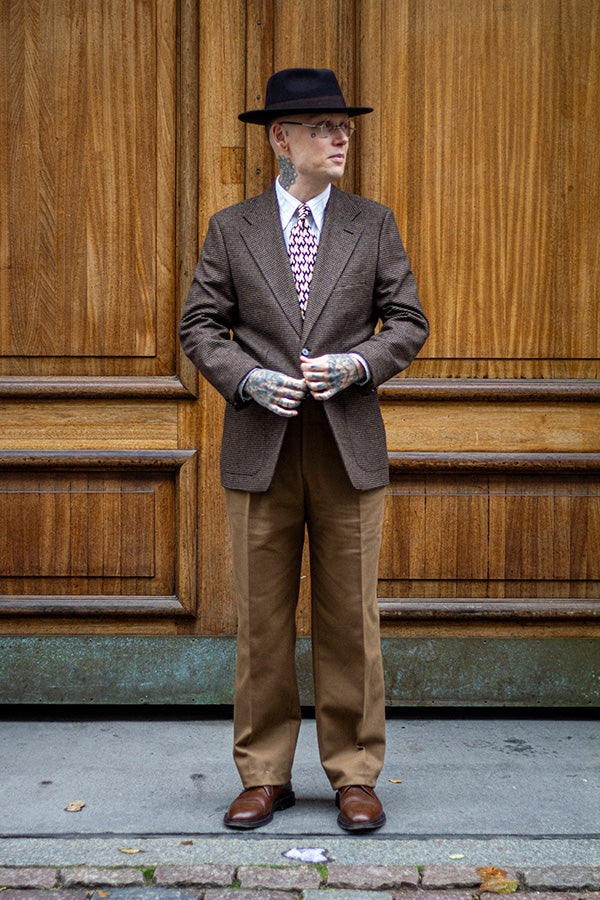 Josh - Houndstooth - Zoppi - Brun