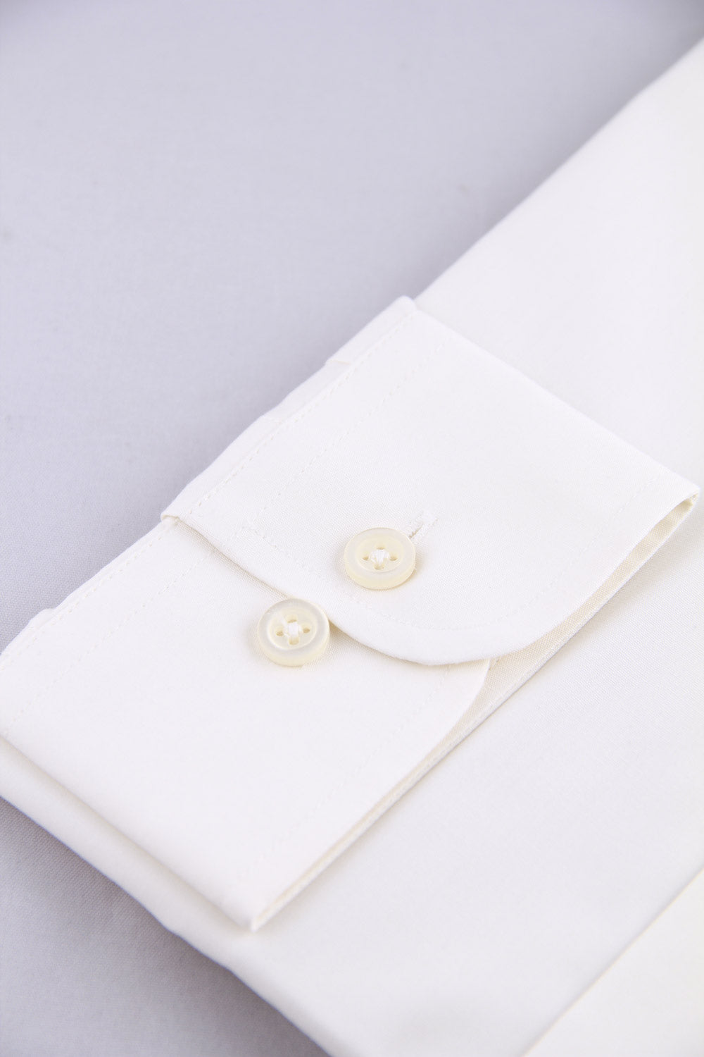 Antun - Poplin - Klassisk Krave - Creme