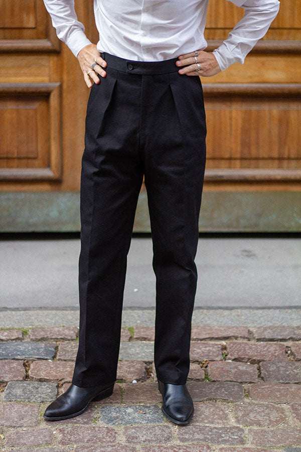 Jake - Twill - Sidogras - Sort