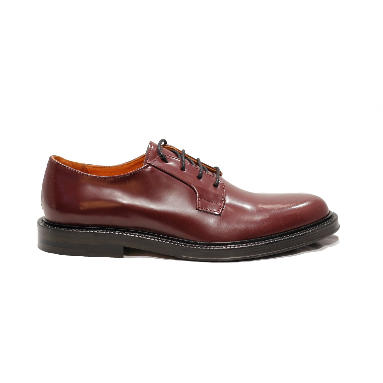 Blucher shoes - Polido - Bordeaux