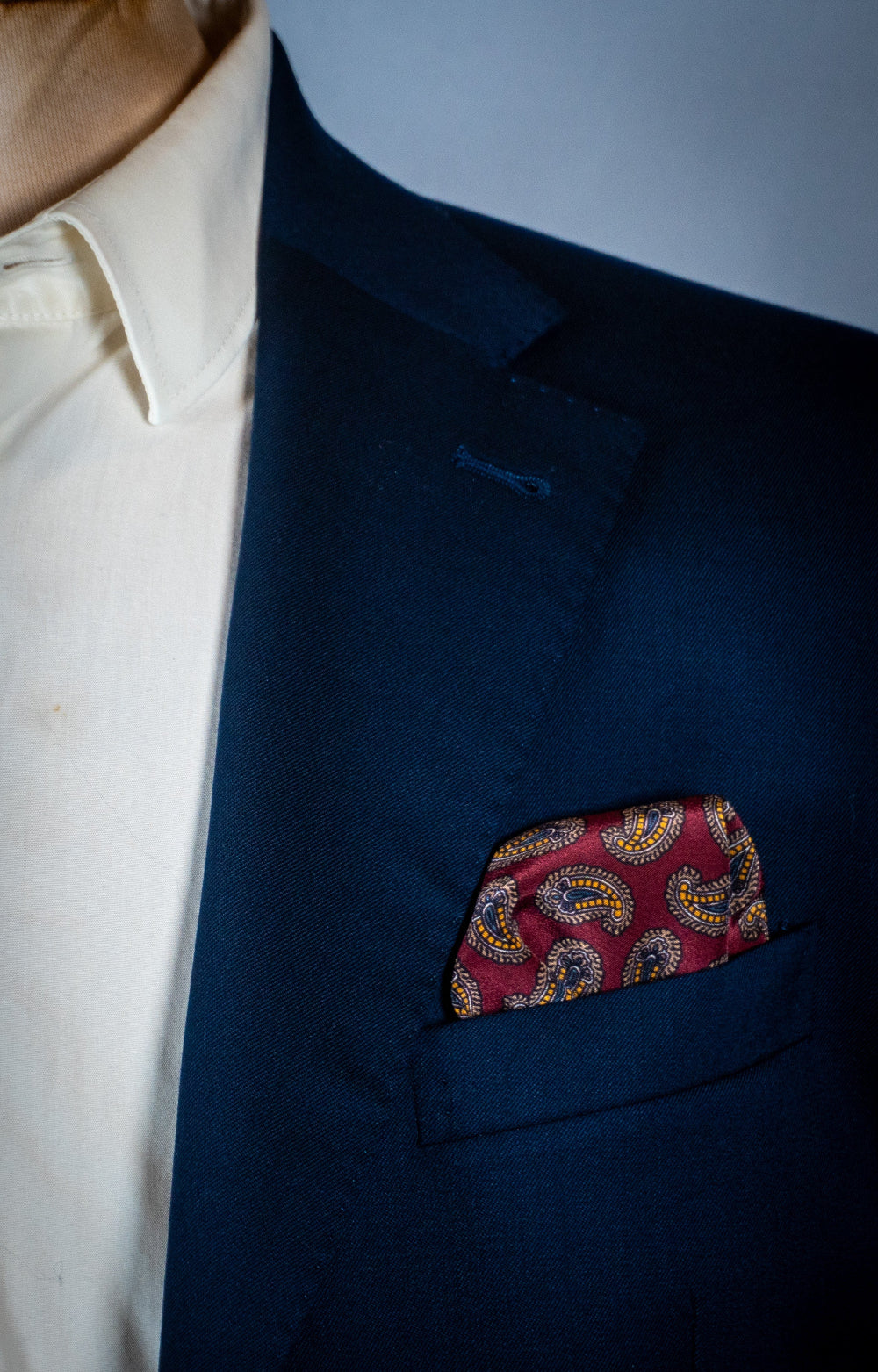 Bandana - Silke - Bordeaux Paisley