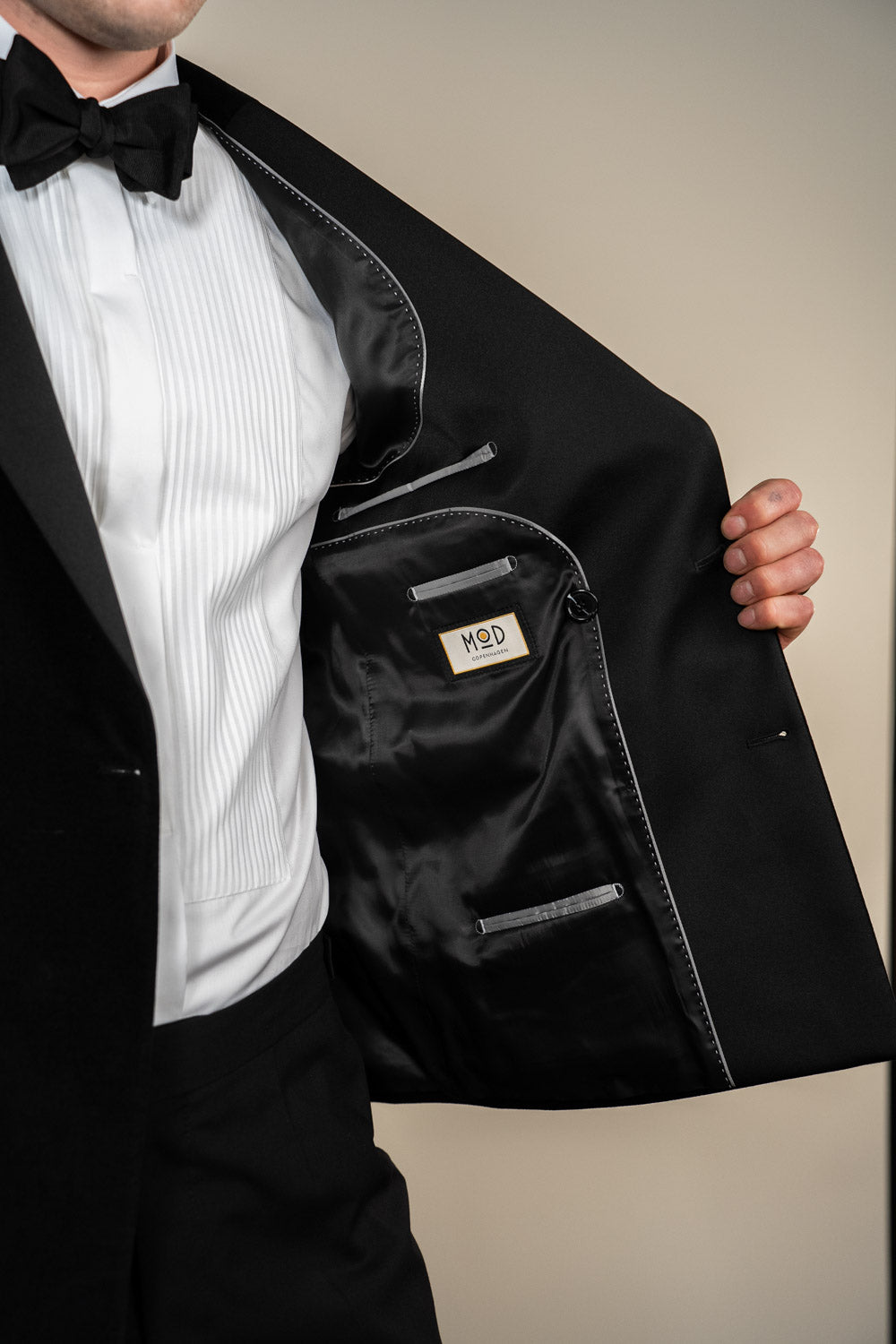 Donny - Velour - Sort - Dobbeltradet