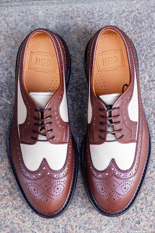 Derby - The Brogues - Læder - Two Tone