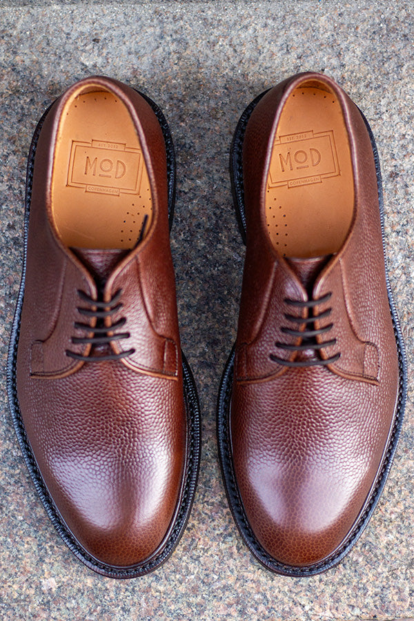 Derby - The Blucher - Grain Læder - Brun