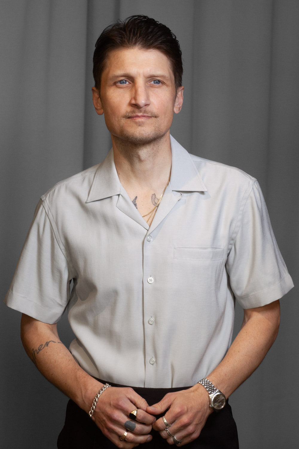 Ante - Rayon - Short Sleeve - Dust