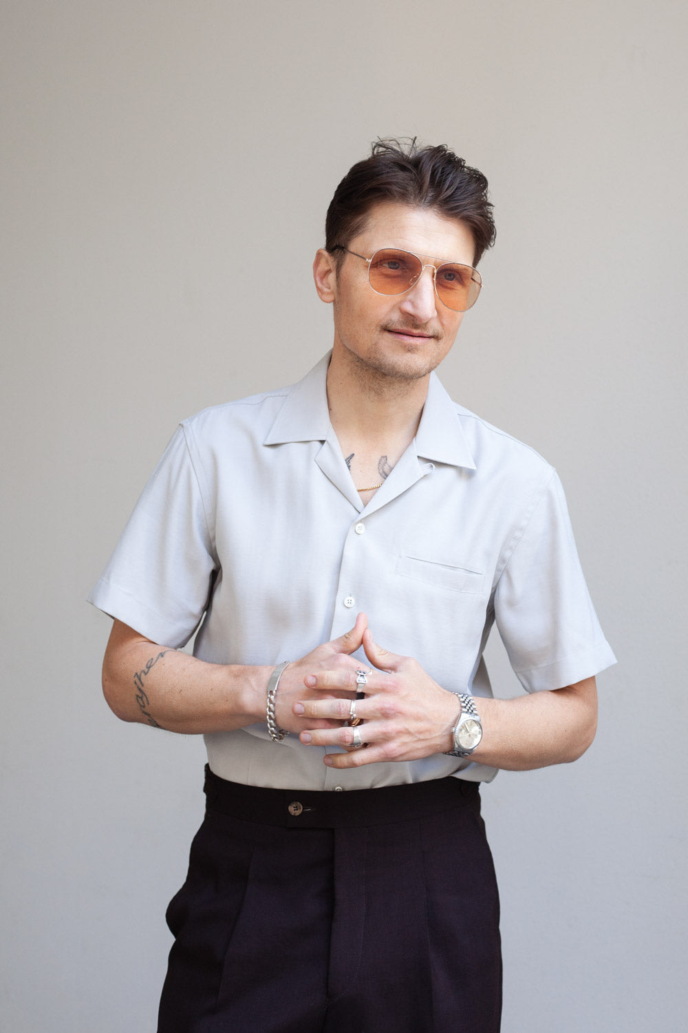 Ante - Rayon - Short Sleeve - Dust