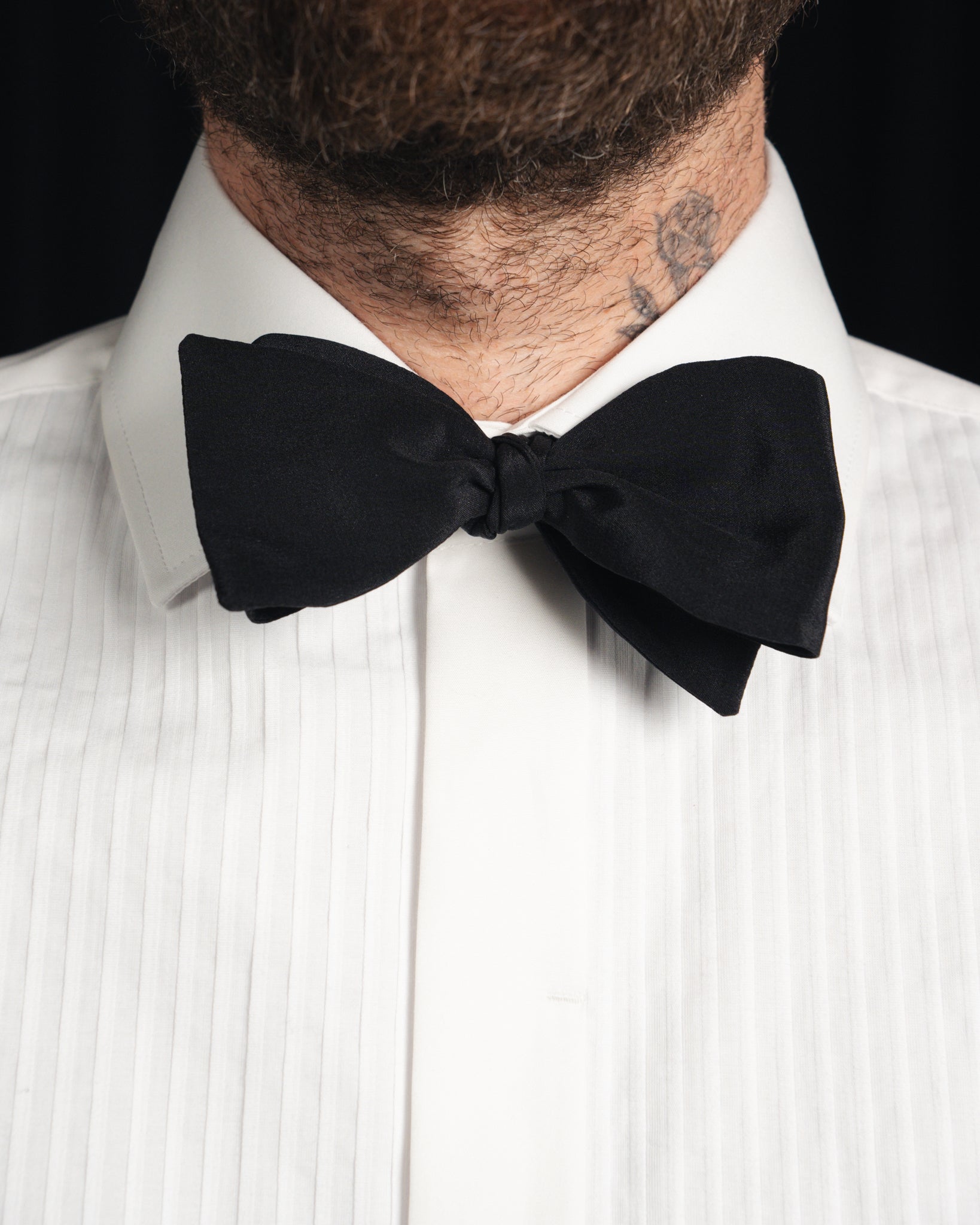 Ante - Poplin - Cutaway krave - French Cuff - Smoking