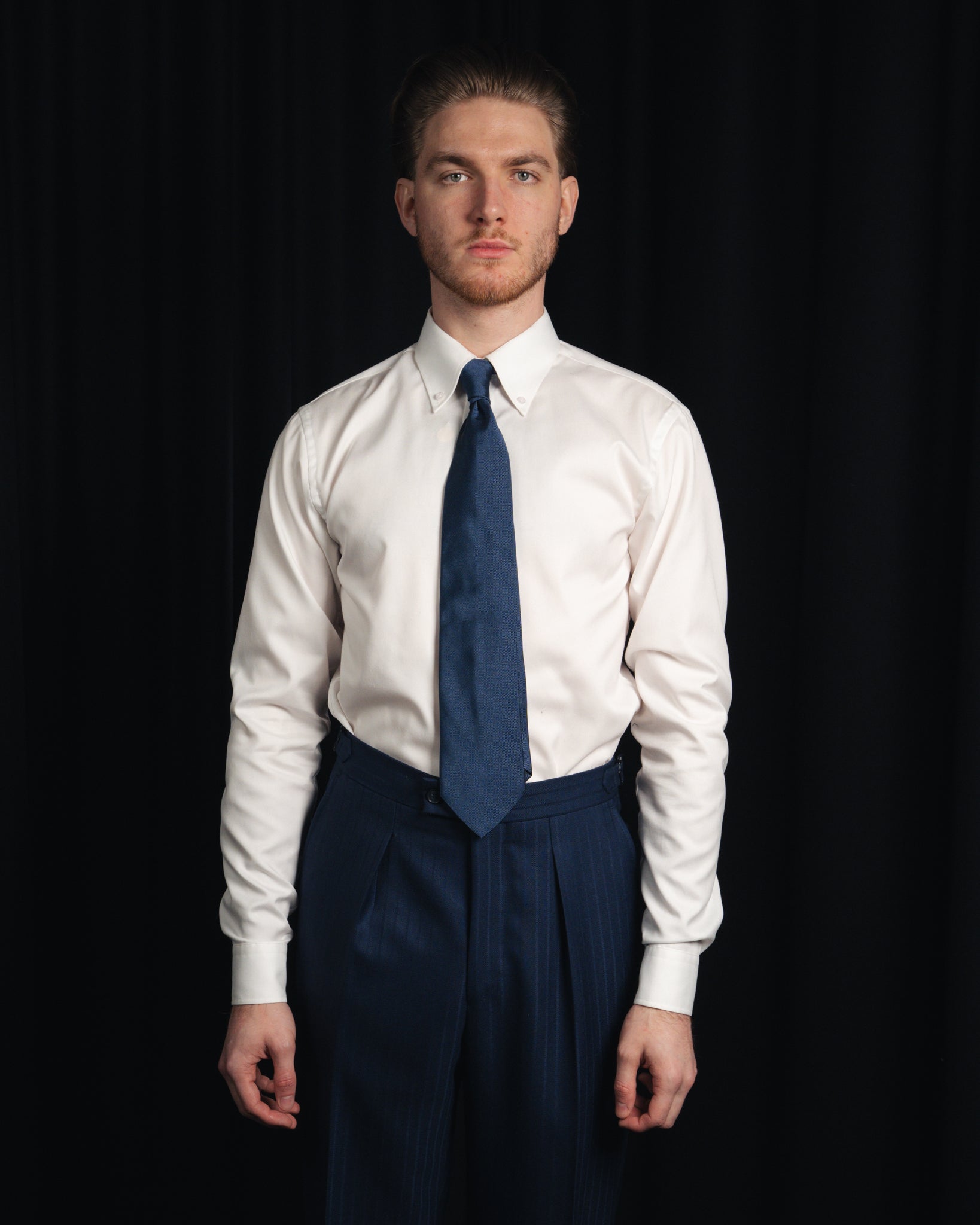 Antun - Oxford - Button Down - Hvid