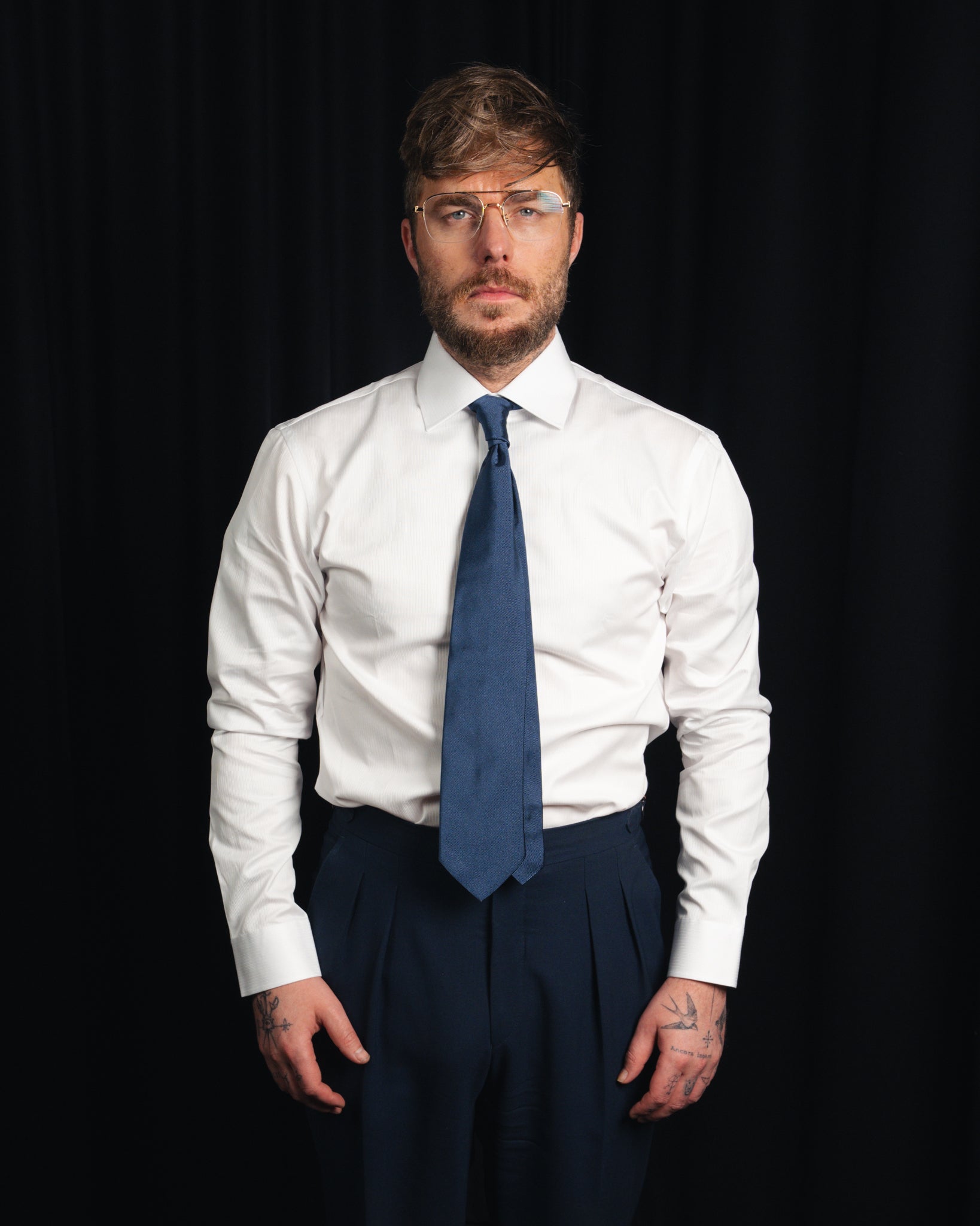 Ante - Cutaway Collar - White Structure
