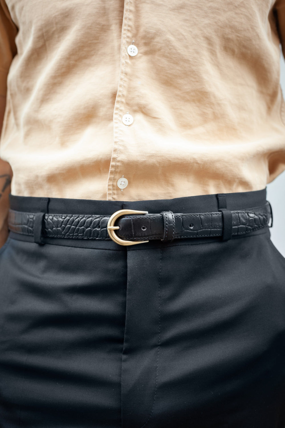 Belt - Classic - Leather - Black
