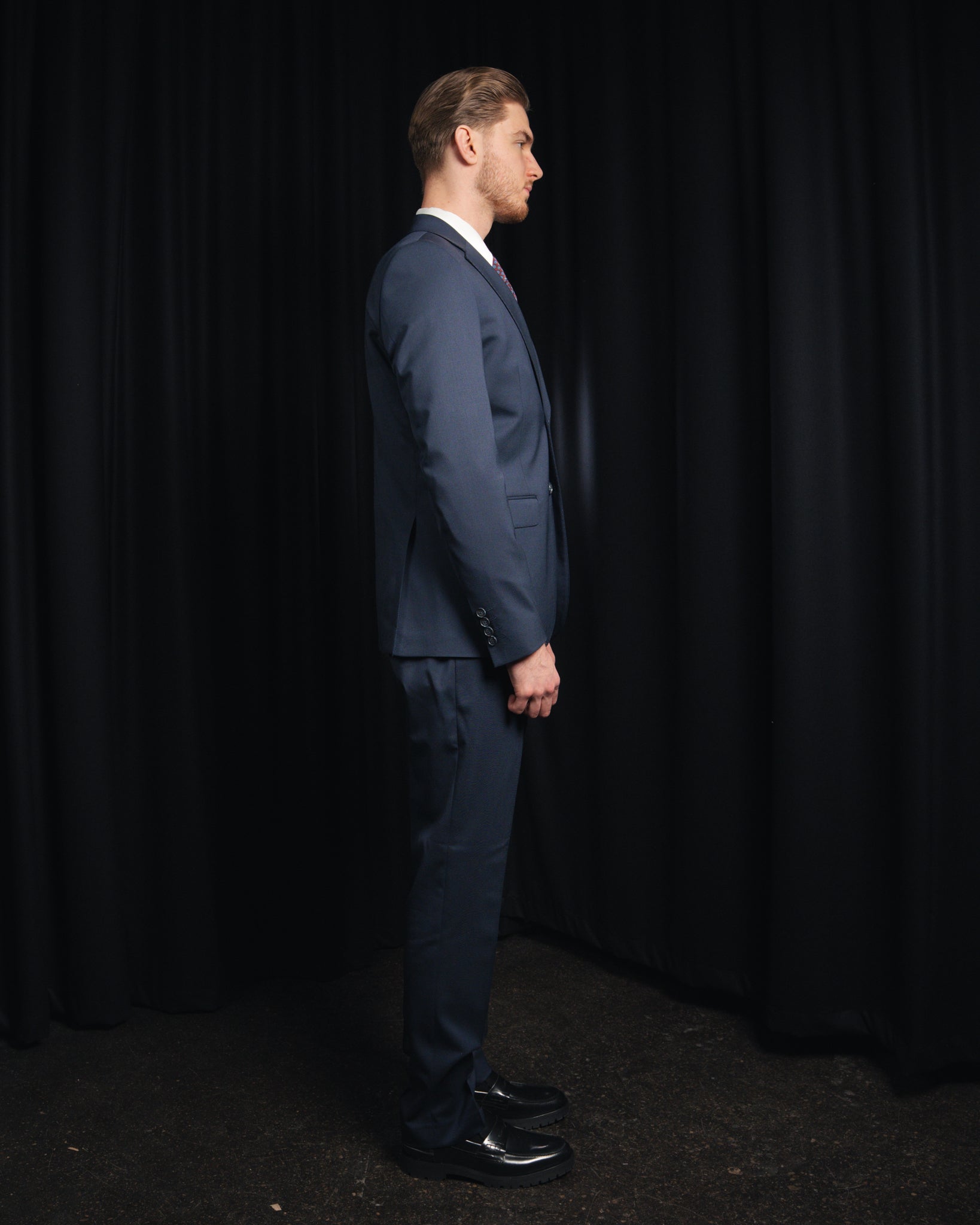 The Classic - Enkeltradet - Marlane - Navy