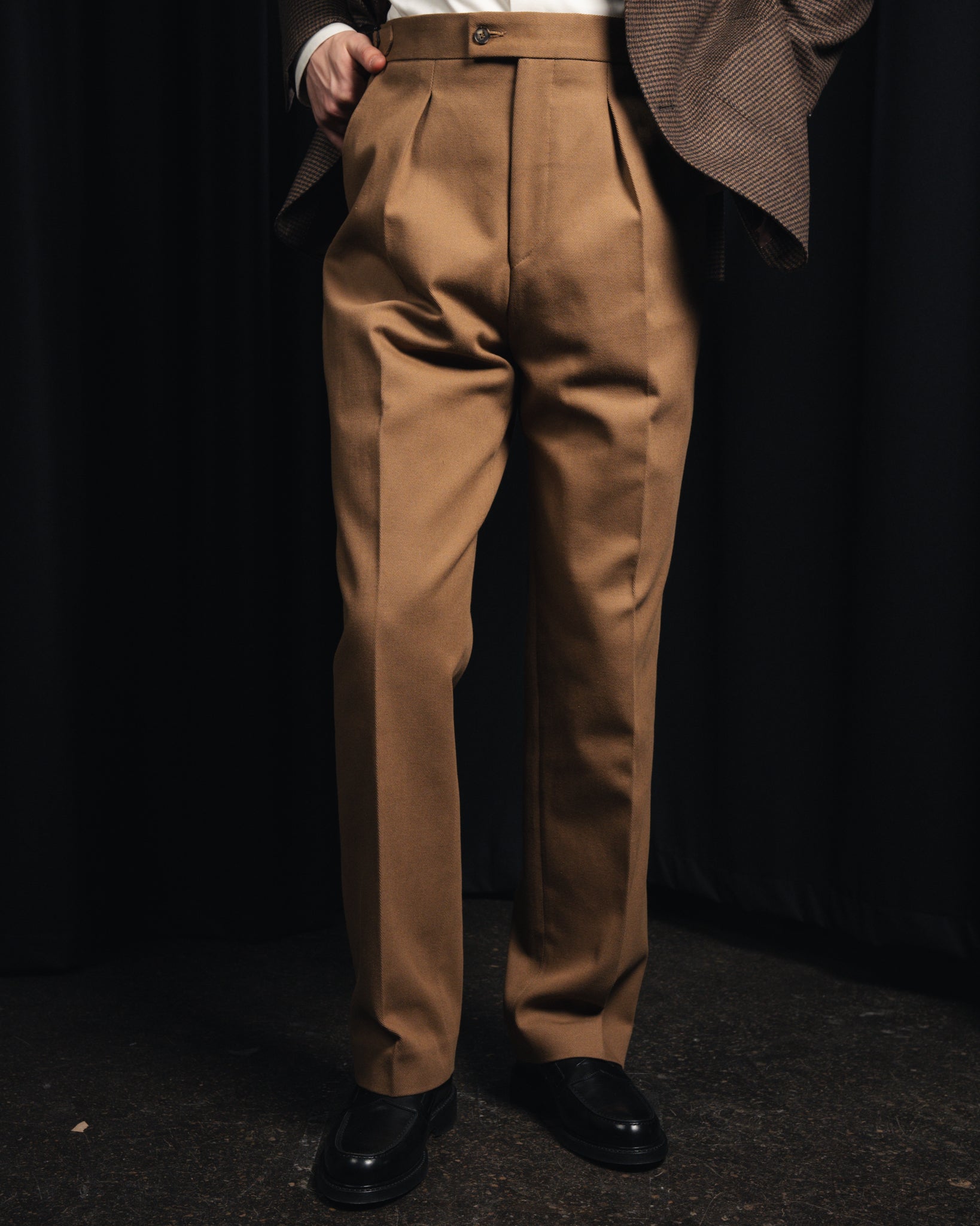 Jake - Twill - Sidogras - Camel