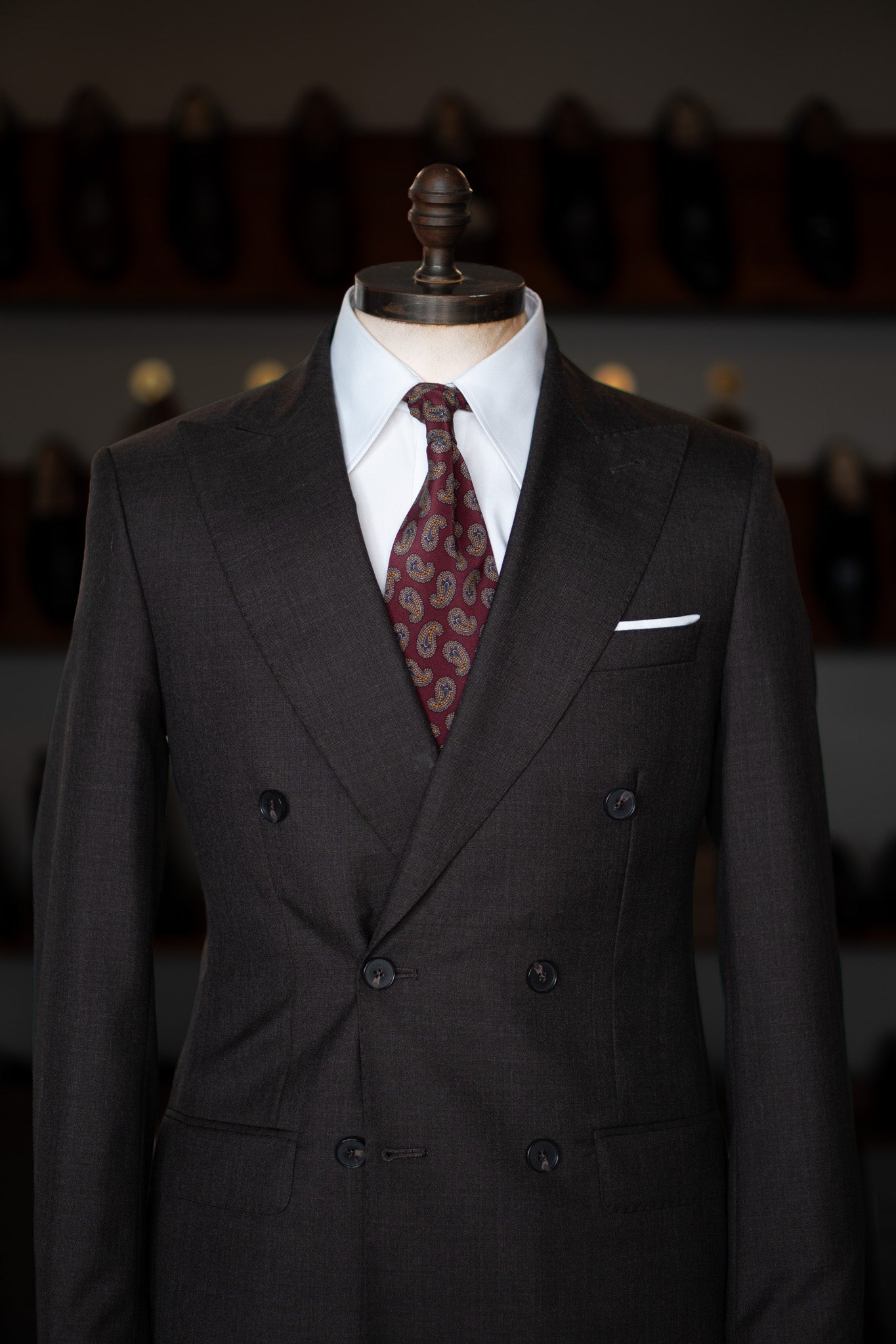 Suit – Double Breasted - Tropical – VBC - Brown 
