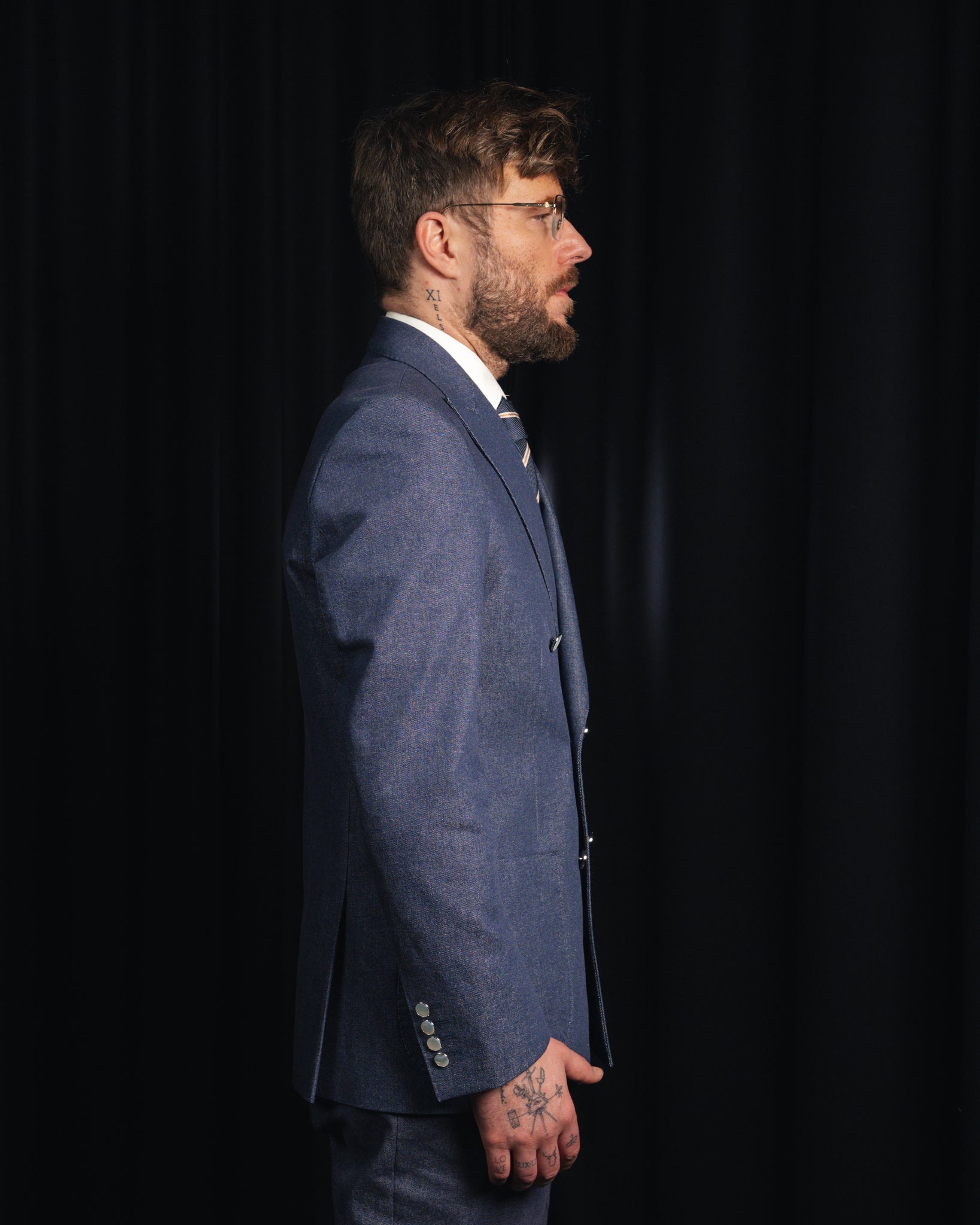 Donny - Drapers - Denim - MOD x KRISTIAN HAAGEN