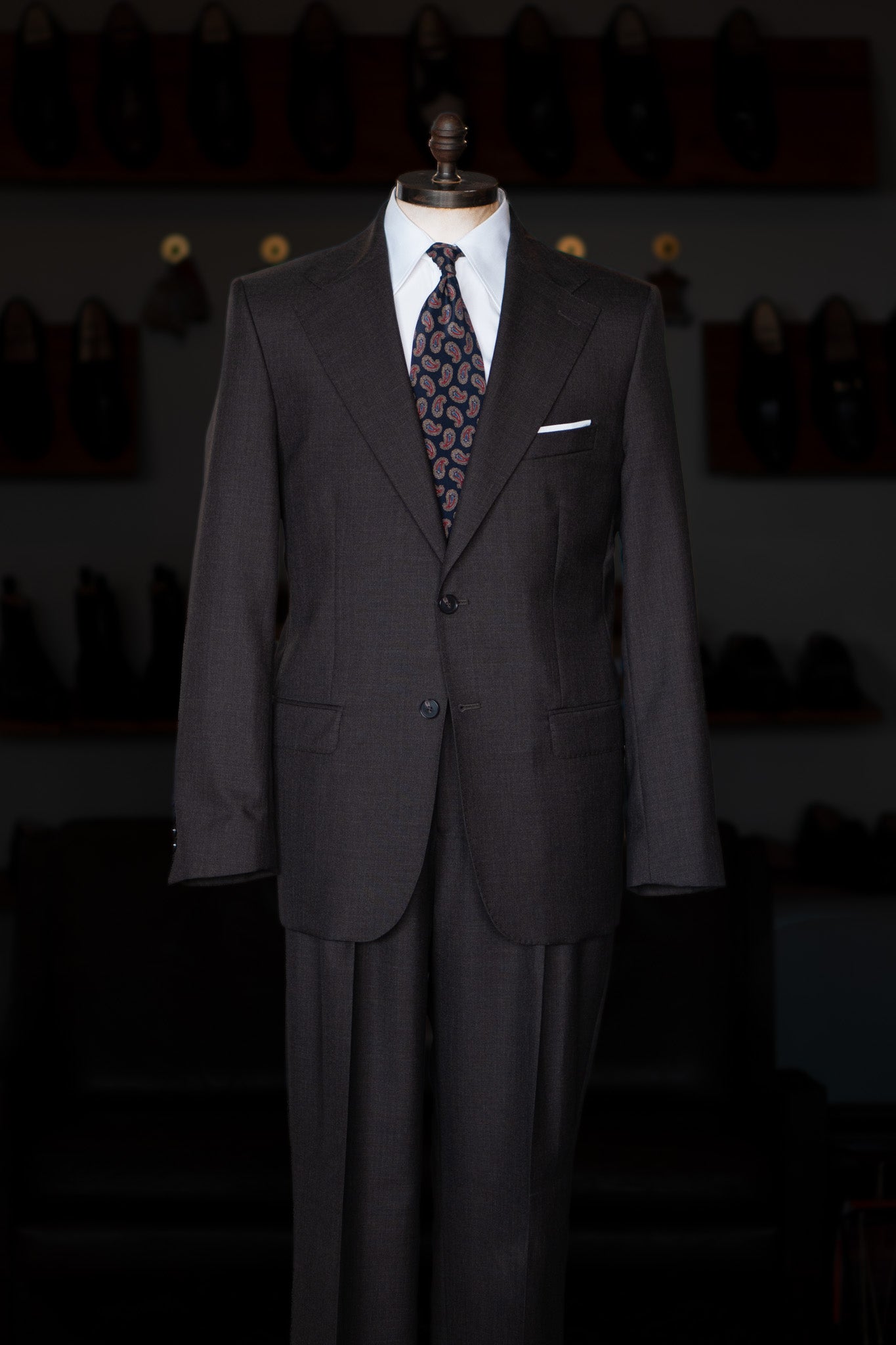 Suit – Single Breasted - Tropical – VBC - Brown 
