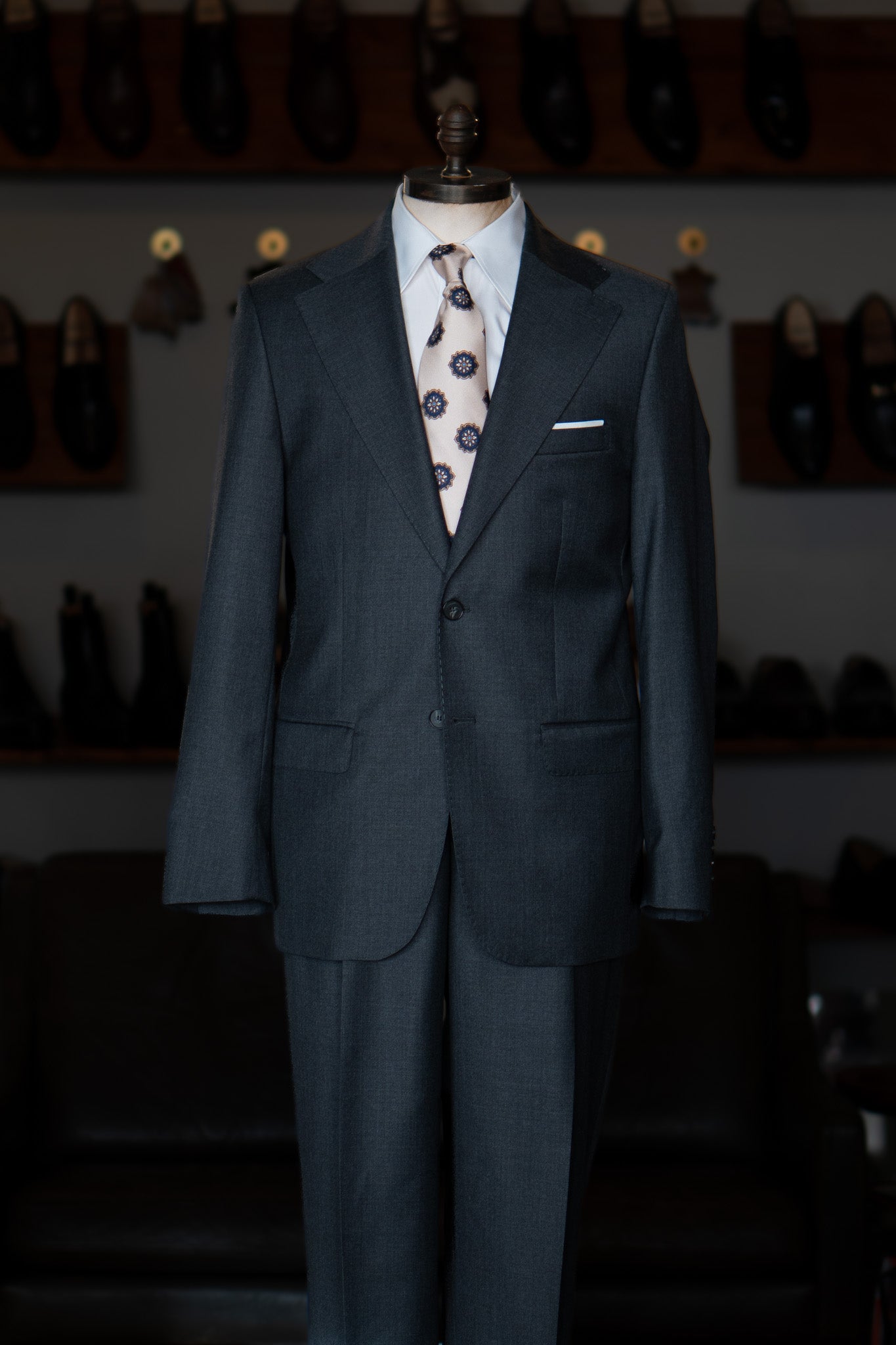 The Classic - Enkeltradet - VBC - Grey twill