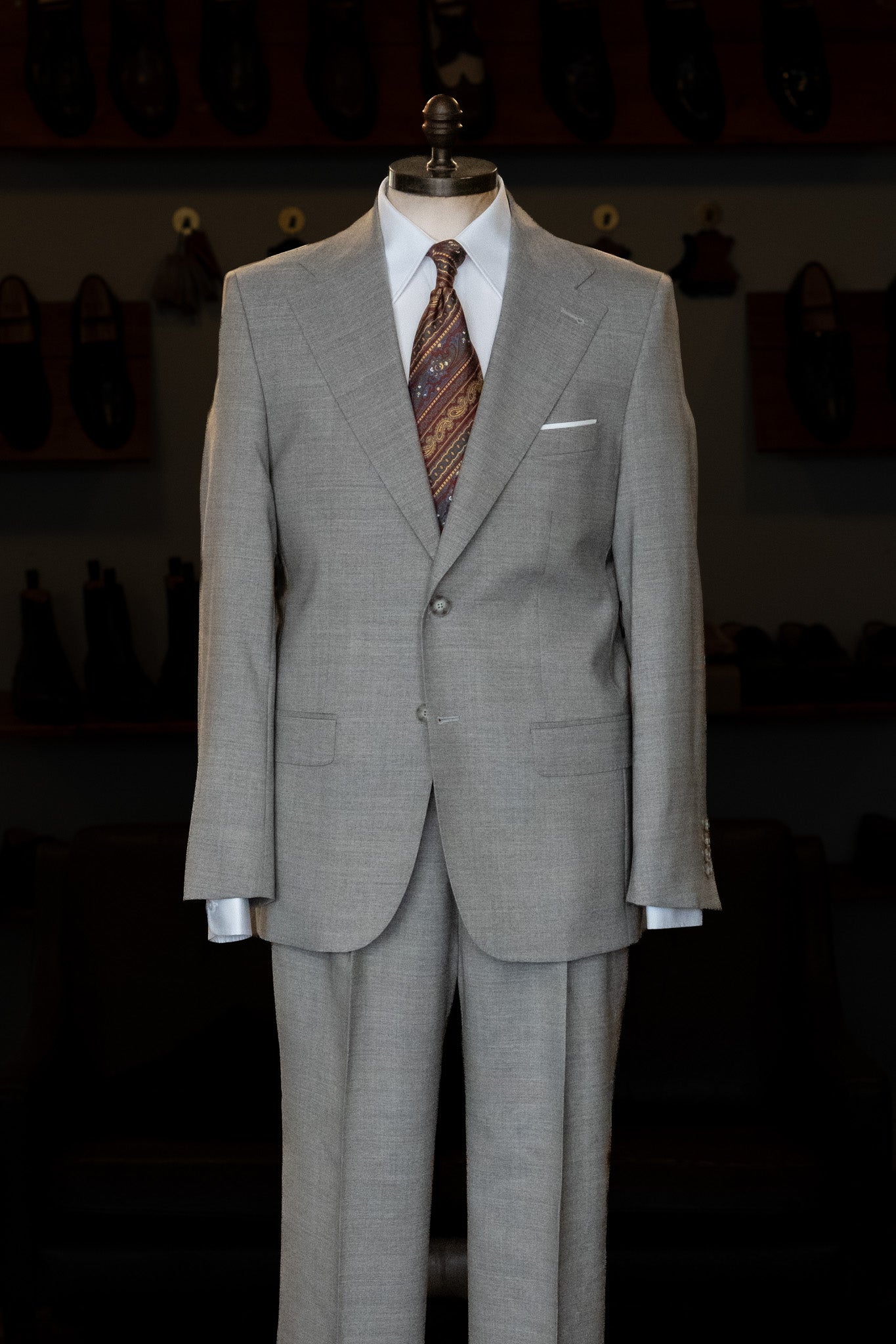 The Classic – Enkeltradet - Regular Fit - Sand Melange