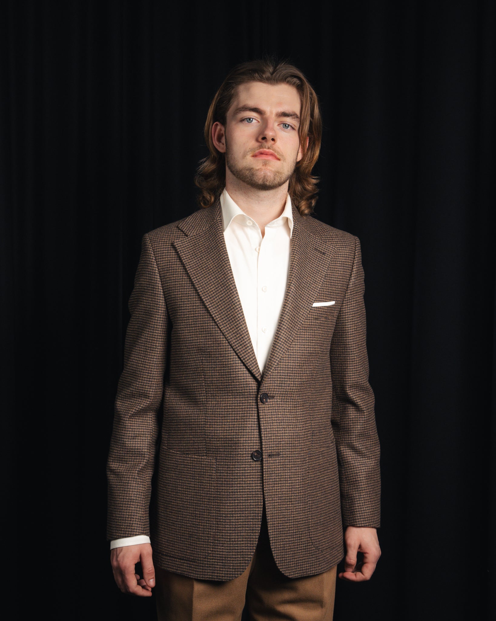 Josh - Houndstooth - Zoppi - Brun