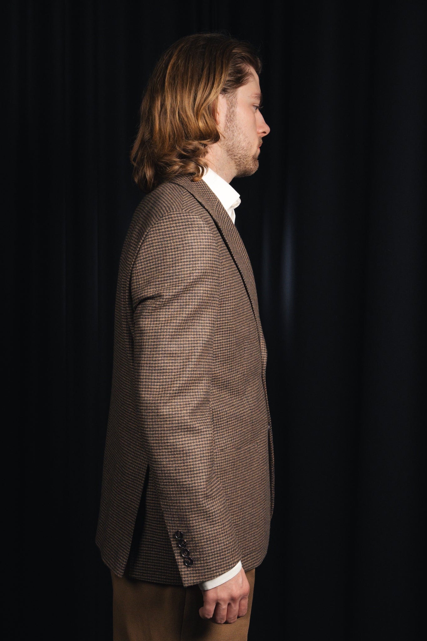 Josh - Houndstooth - Zoppi - Brown
