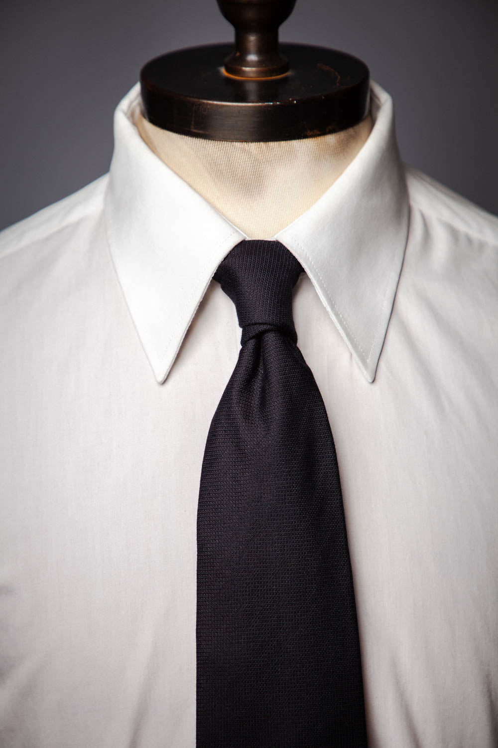 Tie – Cotton/Silk – Black