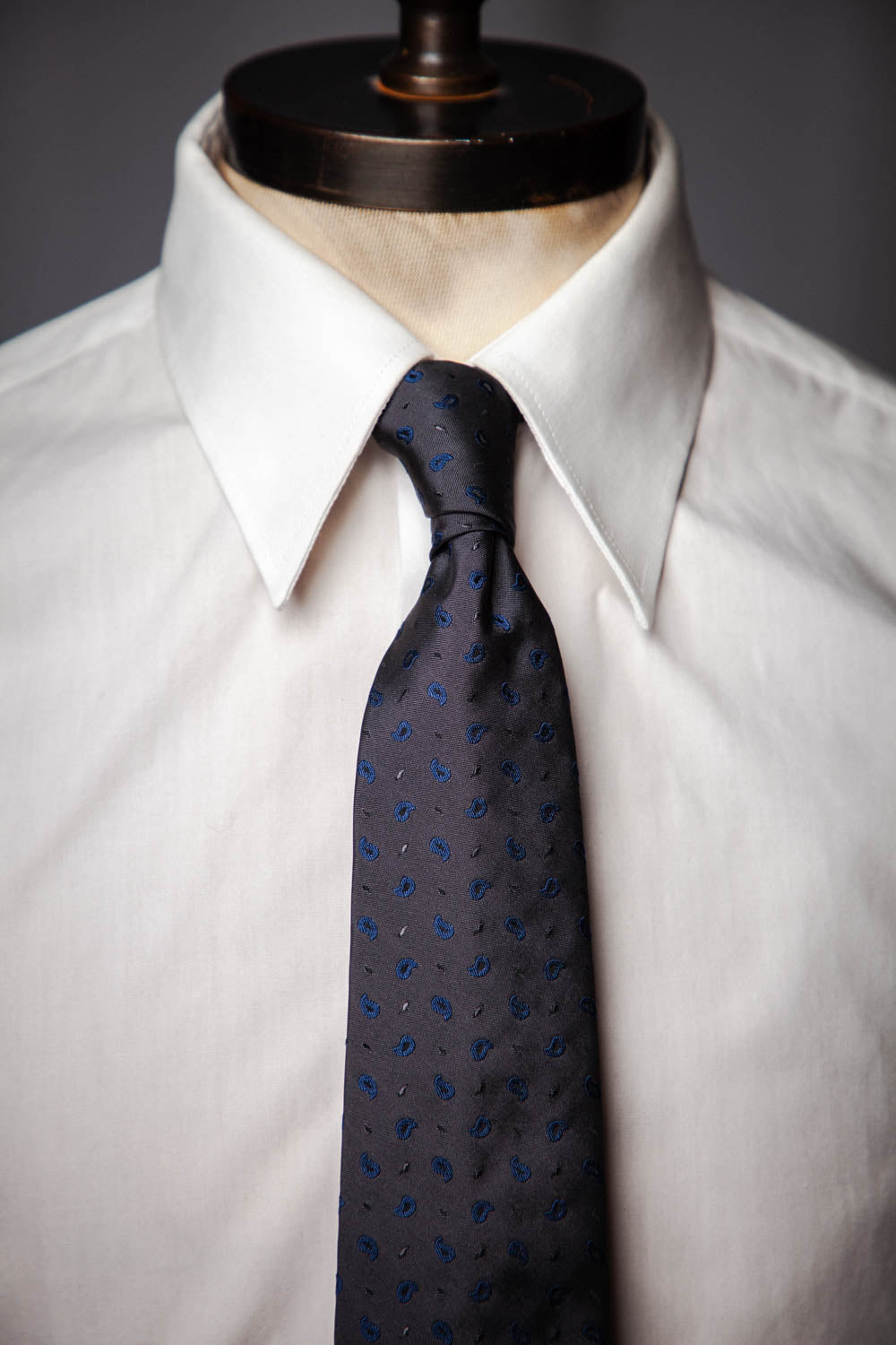 Tie – Silk - Grey/blue – Persion