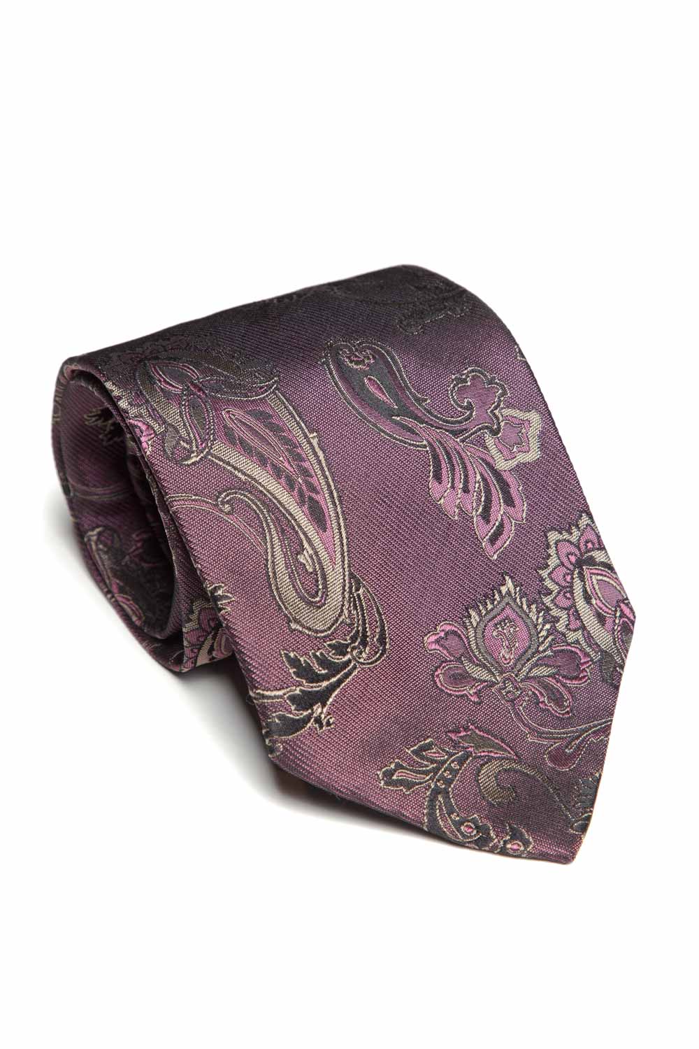 Tie - Silk - Purple Persion